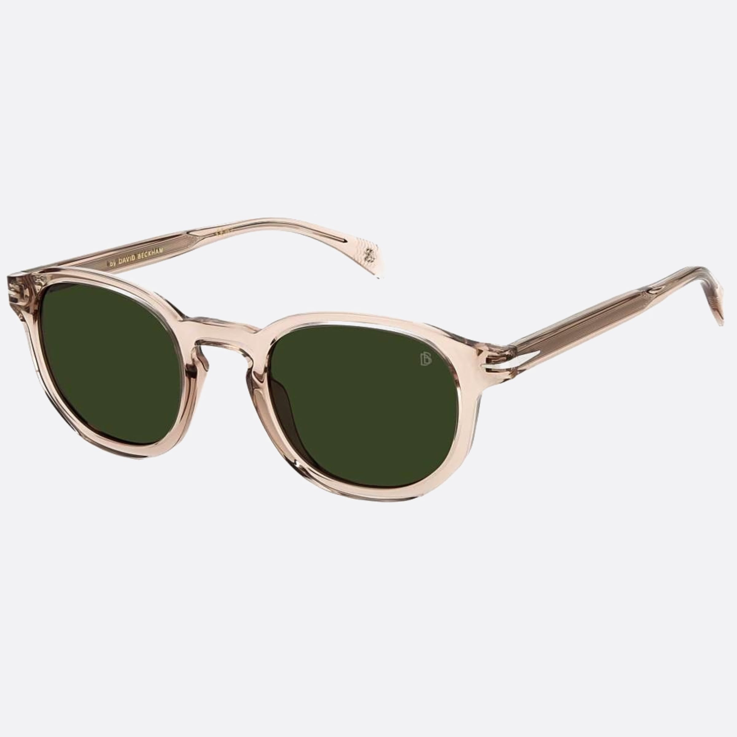 David 49mm Beckham 79u Pink Round Men Sunglasses - Side View