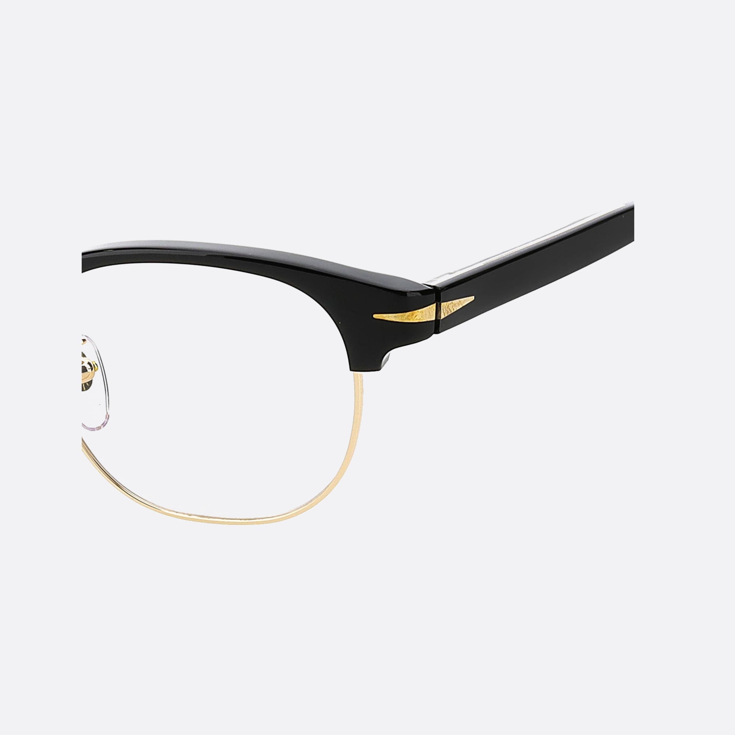 David 50mm Beckham Black Geometric Men Eyeglasses - Lifestyle Shot