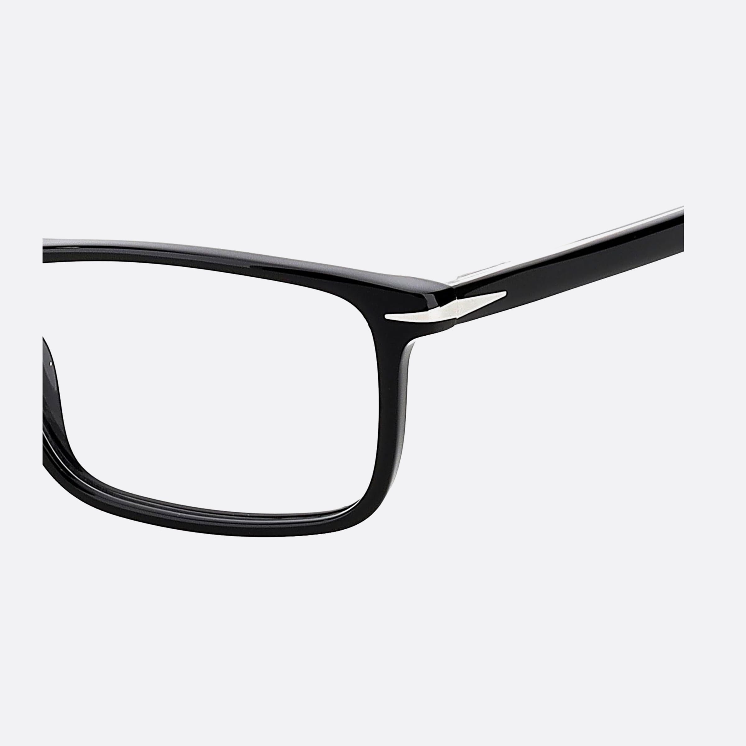 David 54mm Beckham Black Geometric Men Eyeglasses - Lifestyle Shot