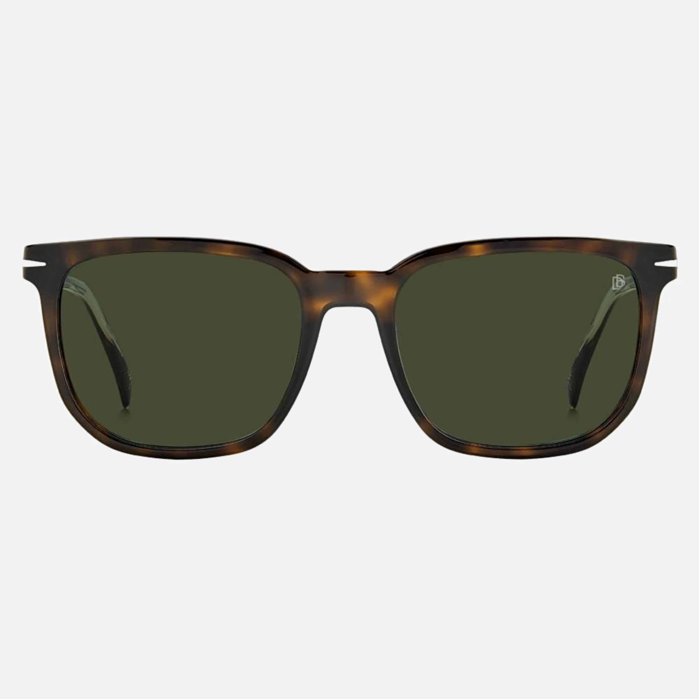 David 54mm Beckham 45z Havana Squared Men Sunglasses - Main View
