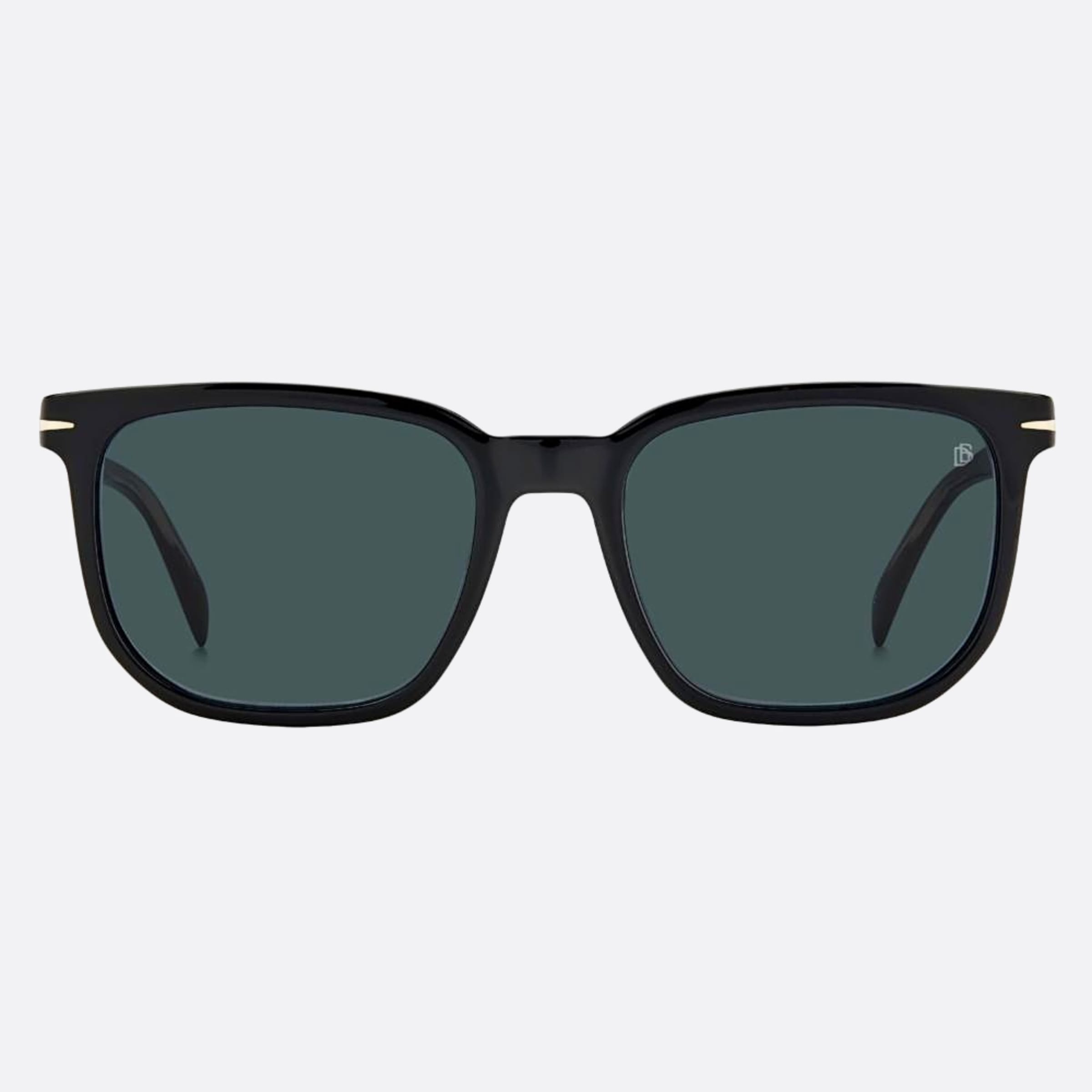David 54mm Beckham Black Squared Men Sunglasses - Main View