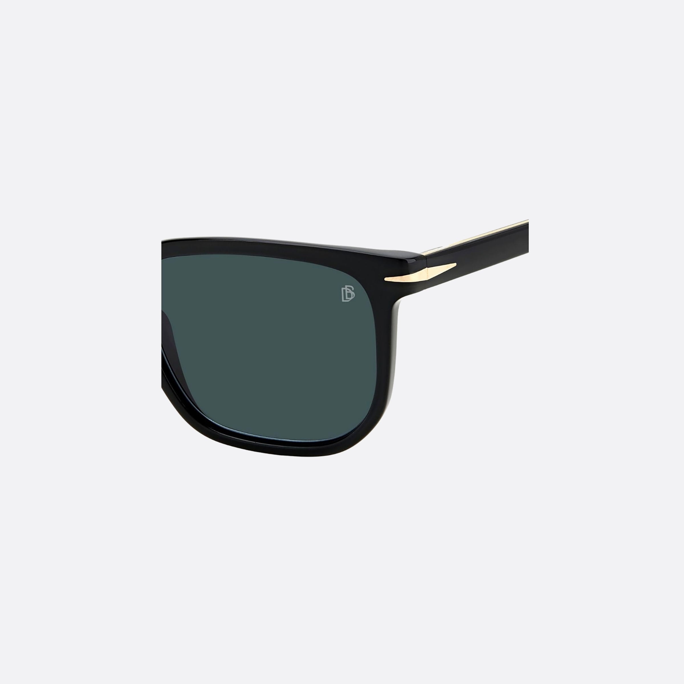 David 54mm Beckham Black Squared Men Sunglasses - Lifestyle Shot