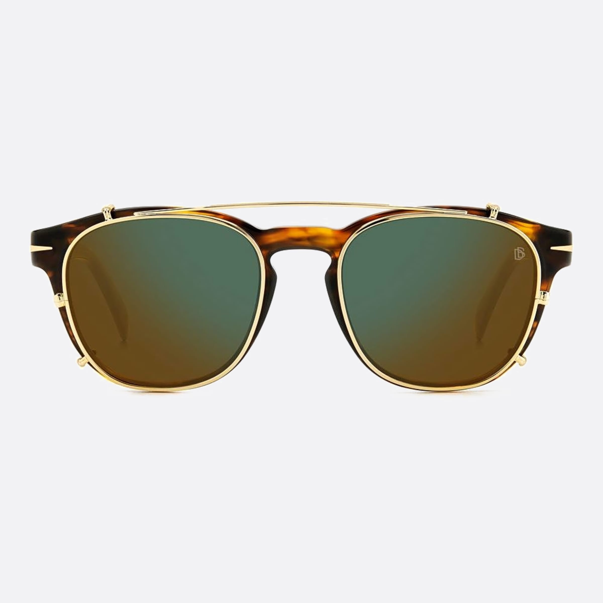 David 50mm Beckham 0uc Havana Squared Men Sunglasses - Main View