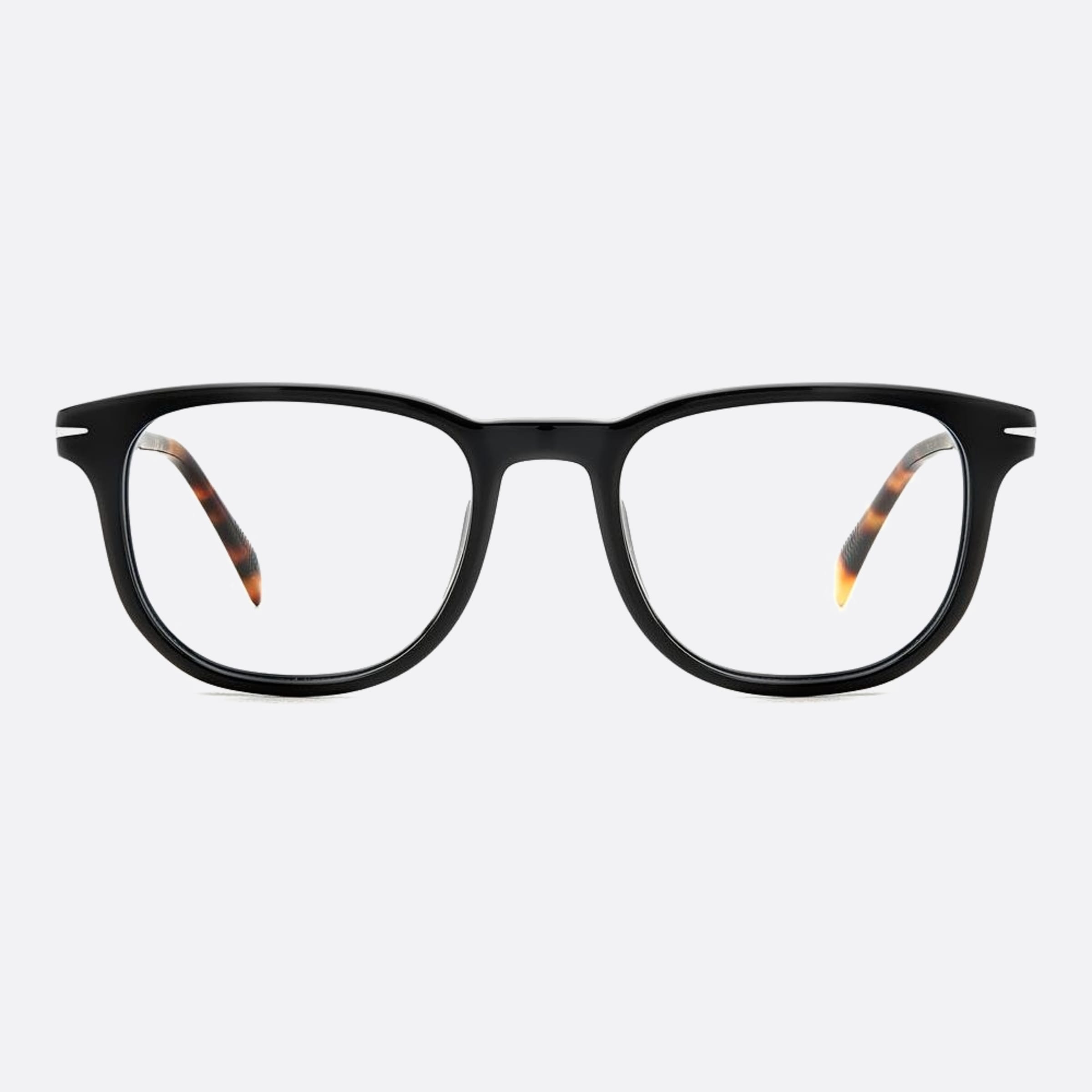 David 50mm Beckham Wr7 Black Squared Men Eyeglasses - Main View