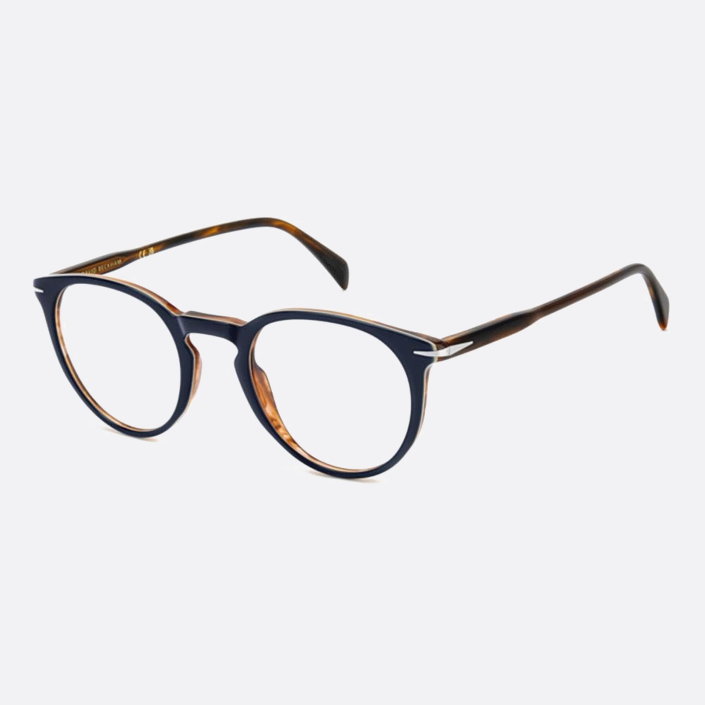 David 49mm Beckham S9w Blue Pantos Men Eyeglasses - Side View