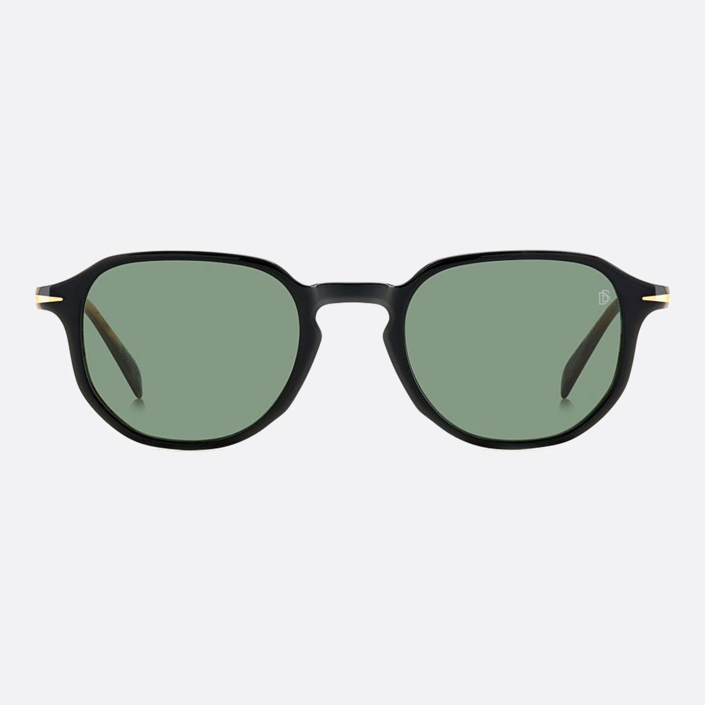 David 50mm Beckham 05k Black Geometric Men Sunglasses - Main View