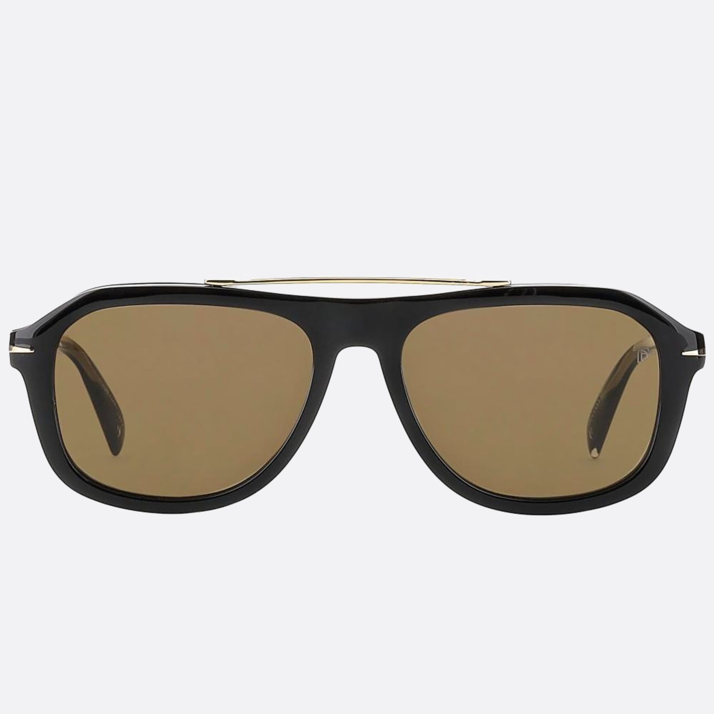 David 54mm Beckham Black Pilot Men Sunglasses - Main View
