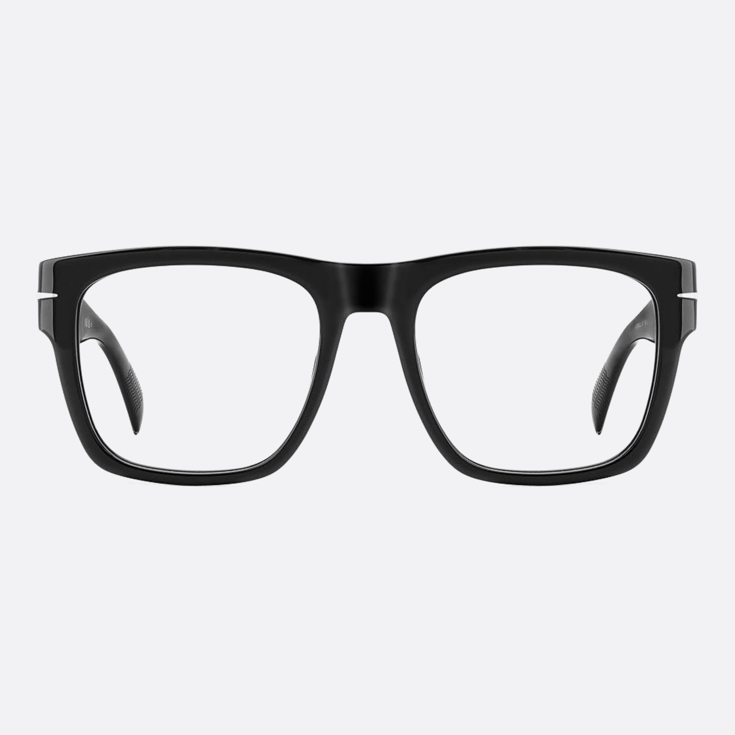 David 51mm Beckham Bold Black Geometric Men Eyeglasses - Main View