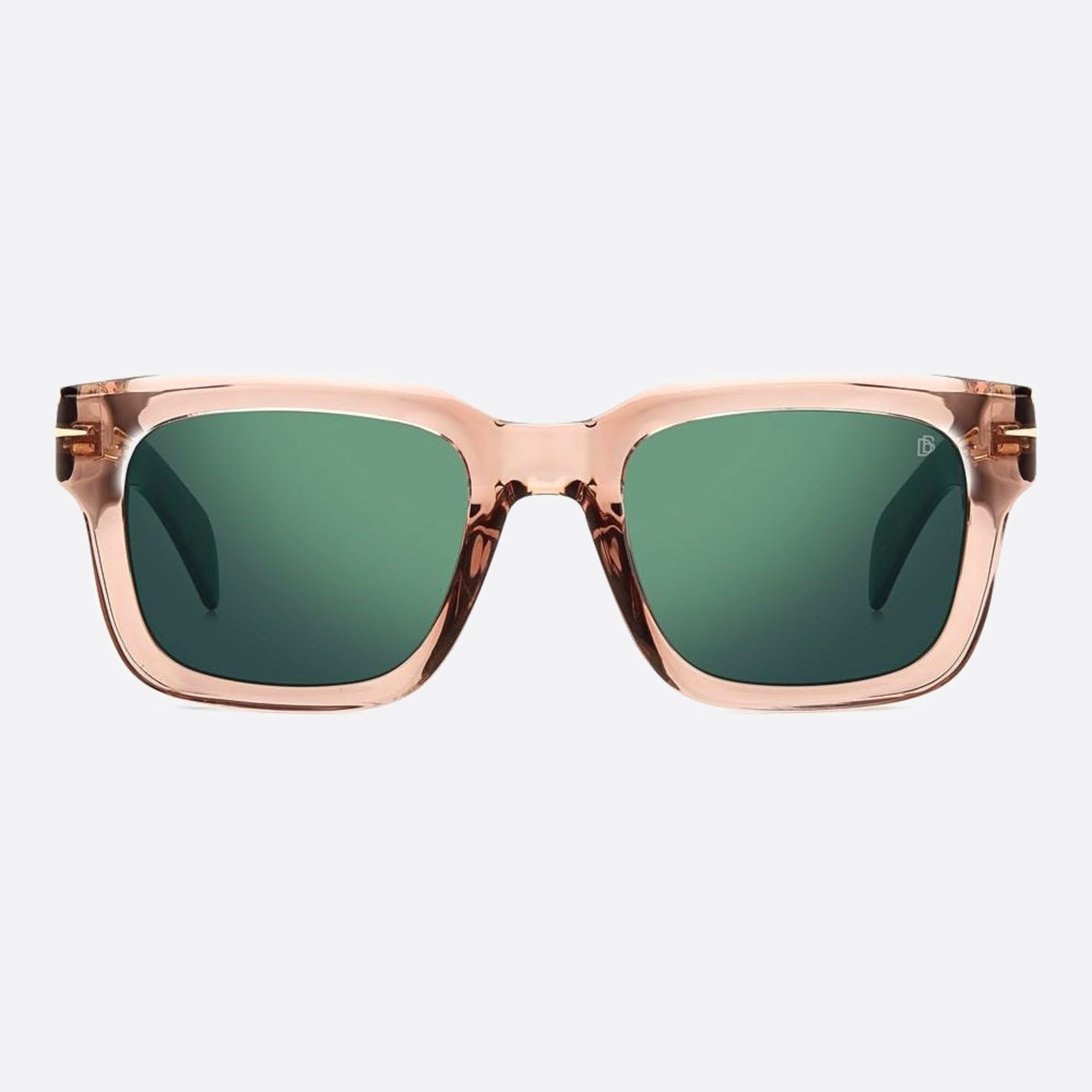 David 52mm Beckham Asa Pink Squared Men Sunglasses - Main View