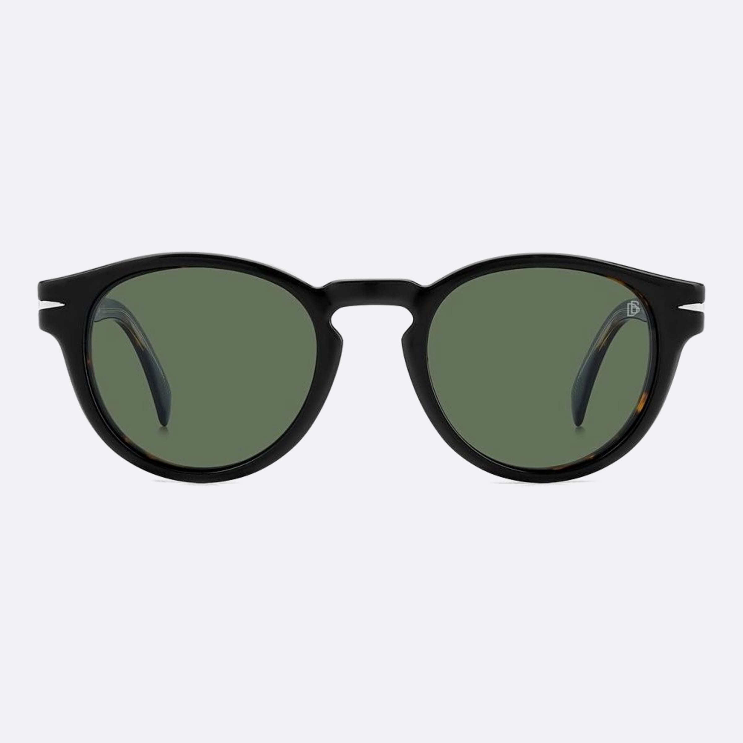 David 49mm Beckham Havana Squared Men Sunglasses - Main View
