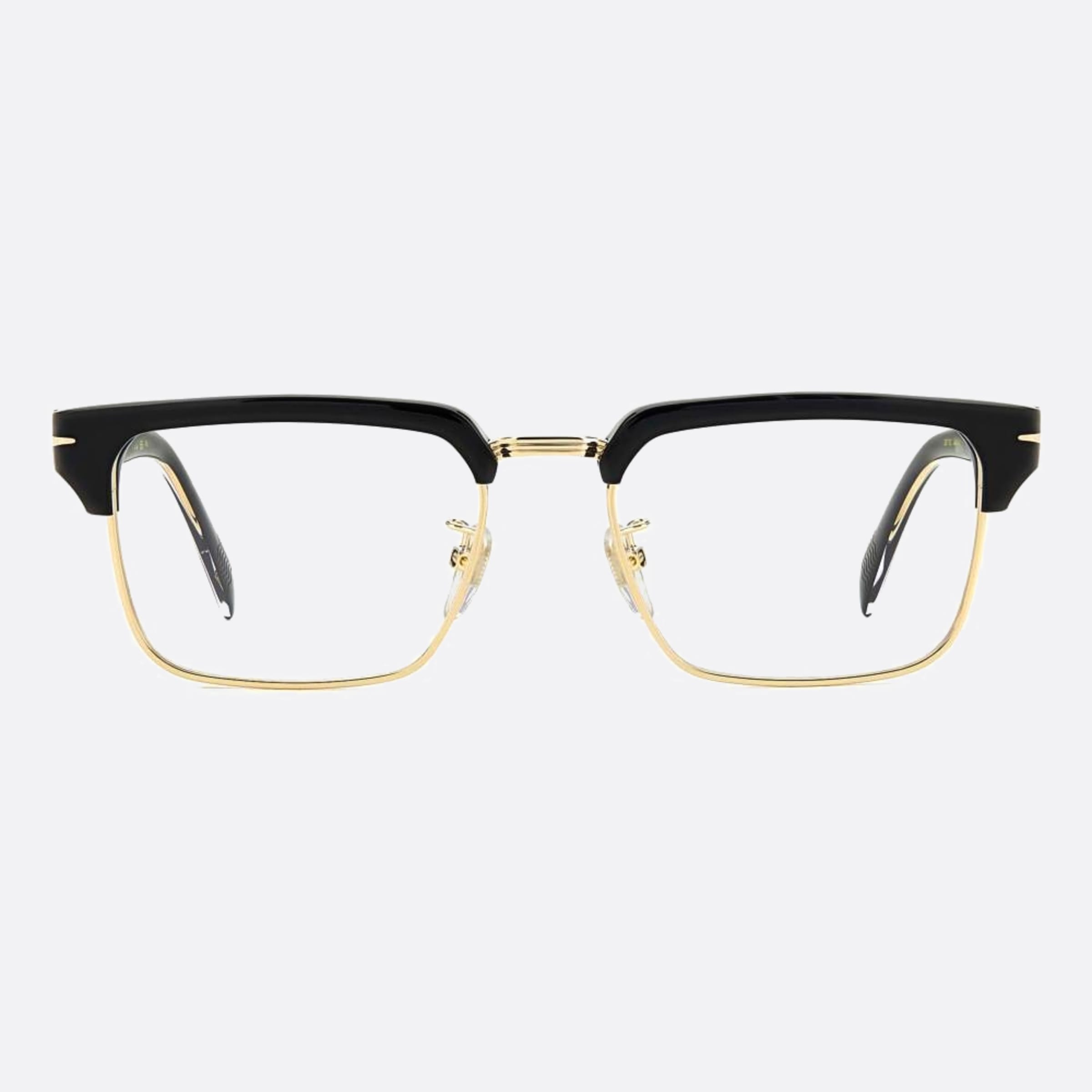David 54mm Beckham 2m2 Black Geometric Men Eyeglasses - Main View