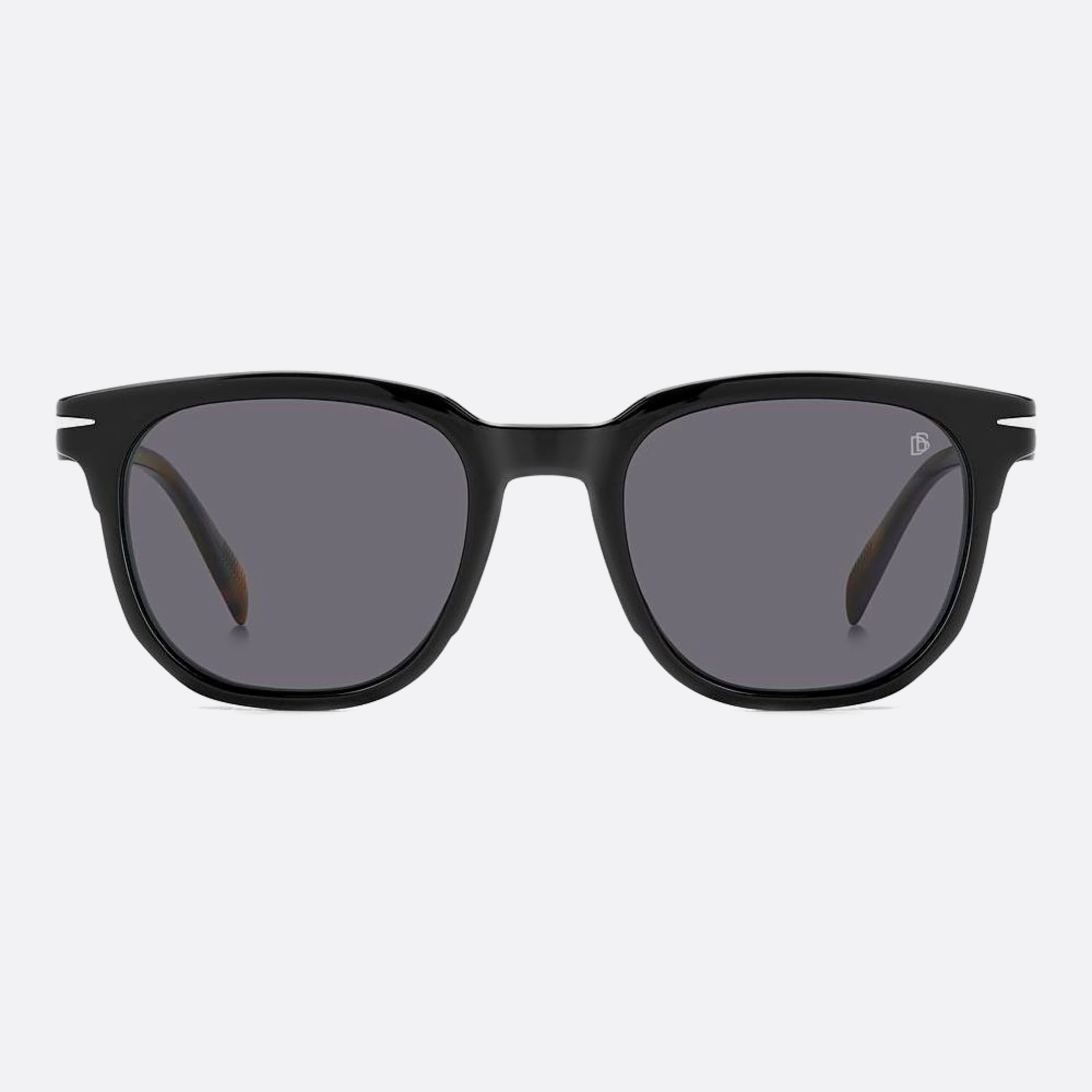 David 51mm Beckham Ab8 Havana Geometric Men Sunglasses - Main View