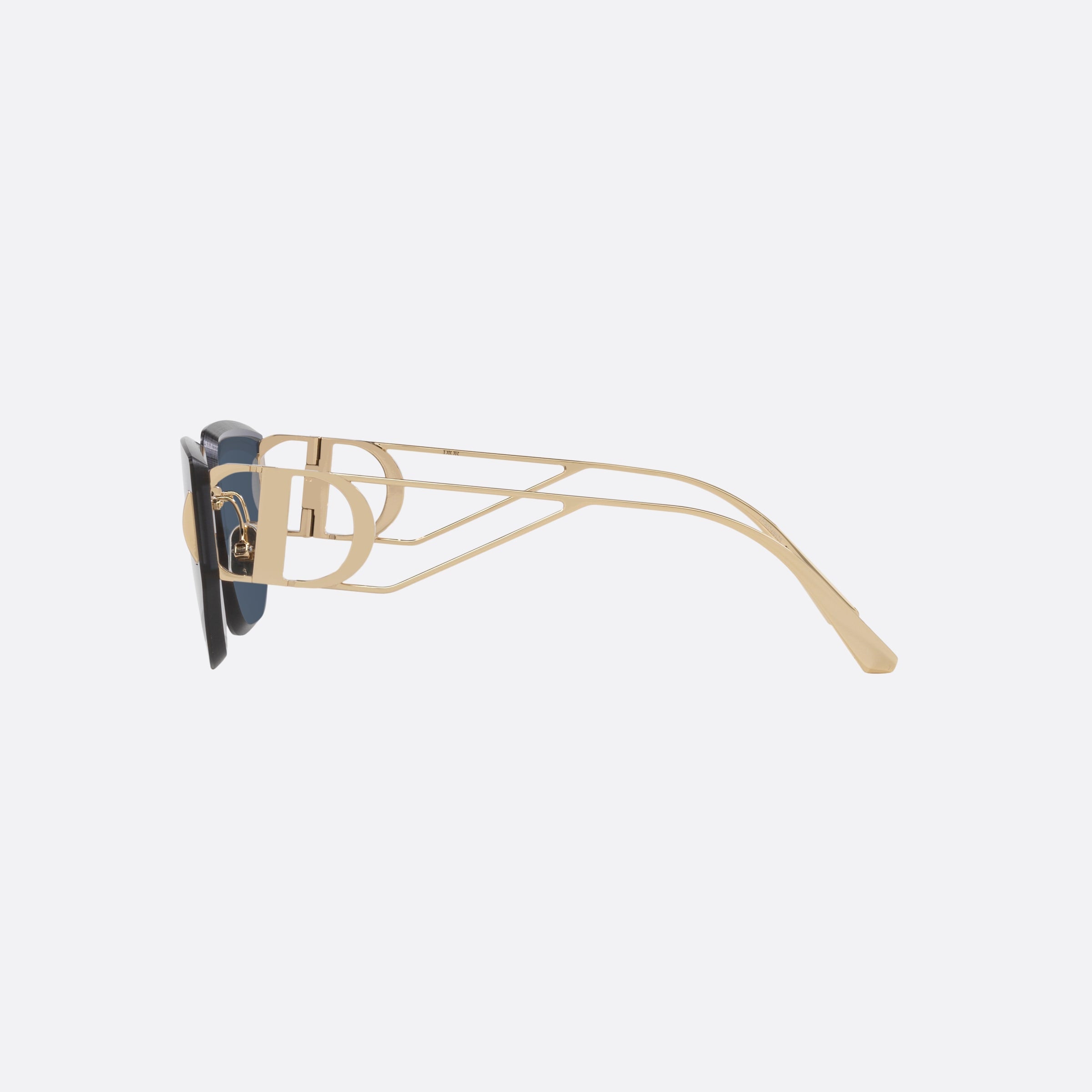 Dior 65mm 30montaigne B3u Cd40146u Gold Butterfly Women Sunglasses - Detail View