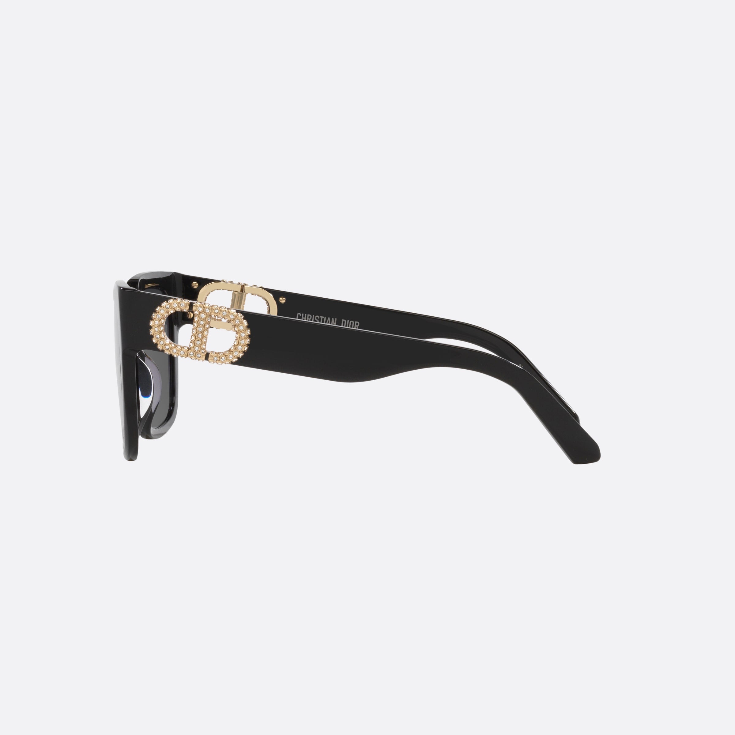 Dior 55mm 30montaigne S11i Cd40144i 12a1 Black Square Women Sunglasses - Detail View