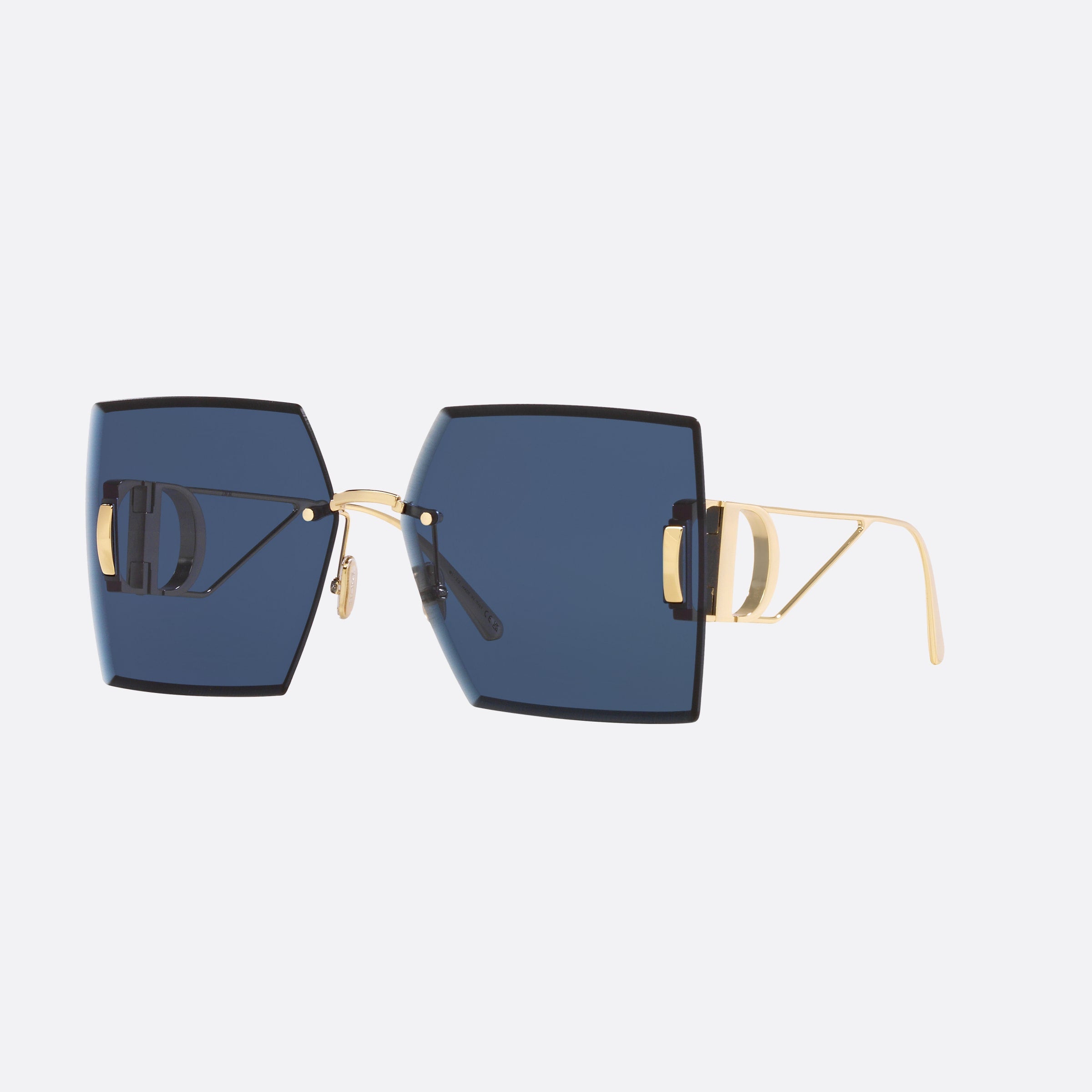 Dior 64mm 30montaigne S7u B0b0 Gold Irregular Women Sunglasses - Main View
