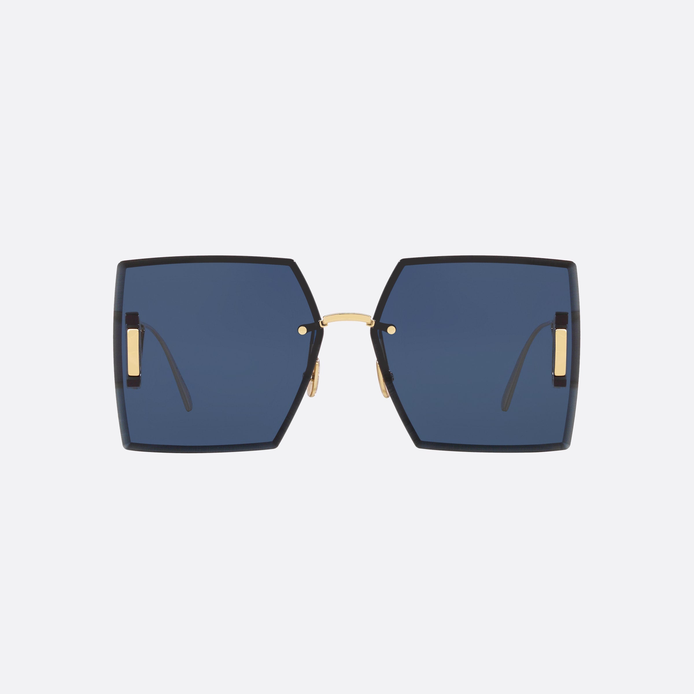Dior 64mm 30montaigne S7u B0b0 Gold Irregular Women Sunglasses - Side View