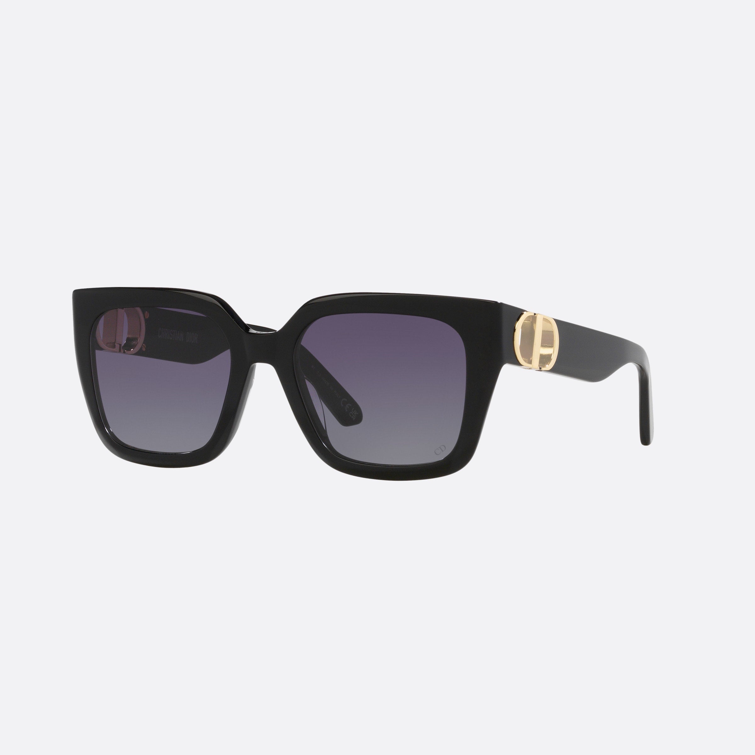 Dior 54mm Women's 30montaigne S8u 10a1 Black Square Sunglasses - Main View