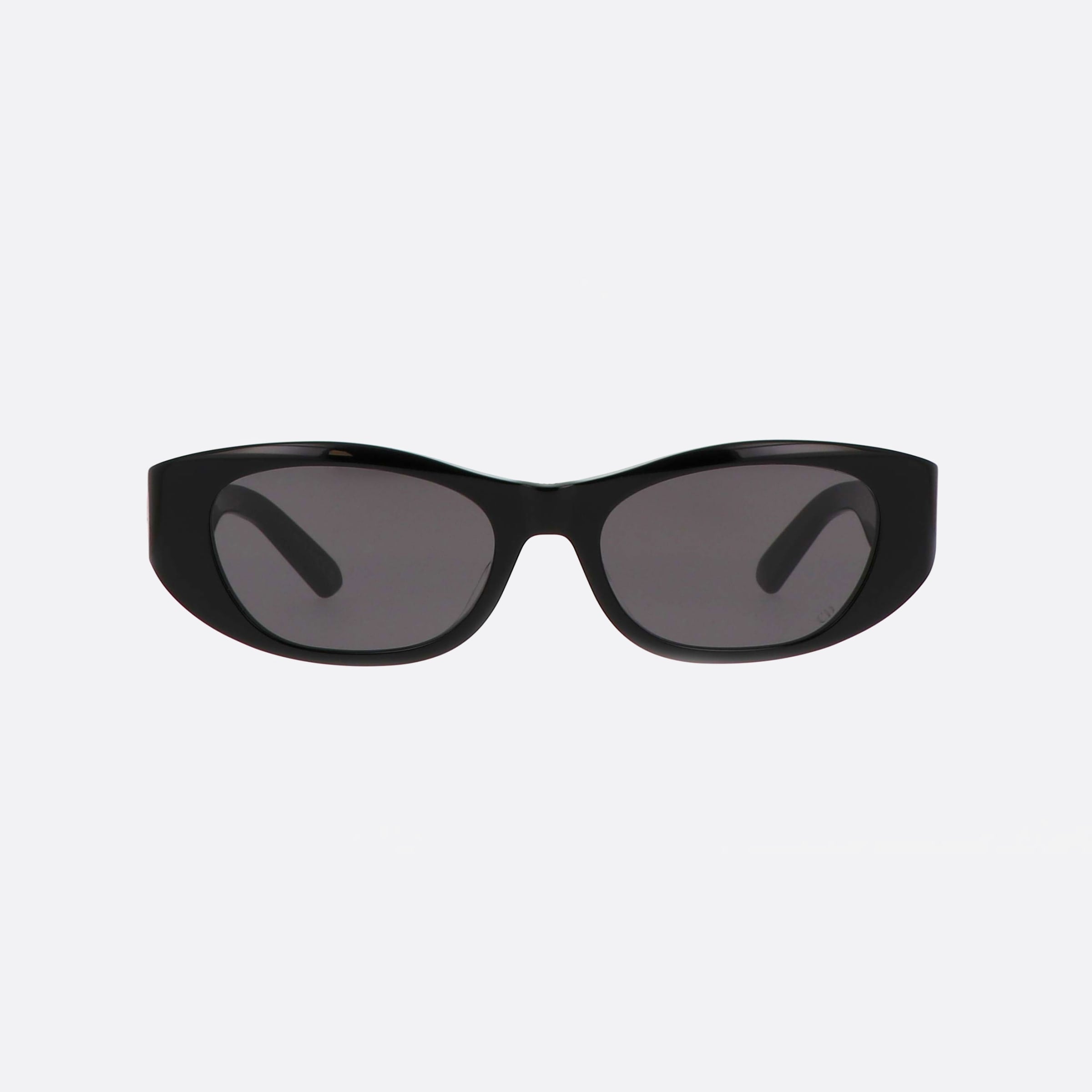 Dior 53mm 30montaigne S9u 10a0 Black Oval Women Sunglasses - Side View