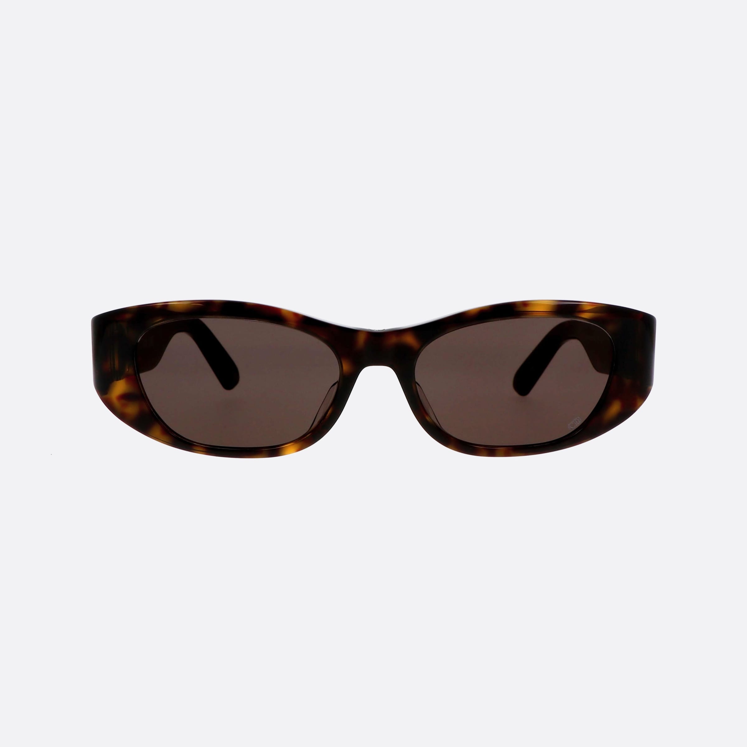 Dior 53mm 30montaigne S9u 20a5 Havana Oval Women Sunglasses - Side View