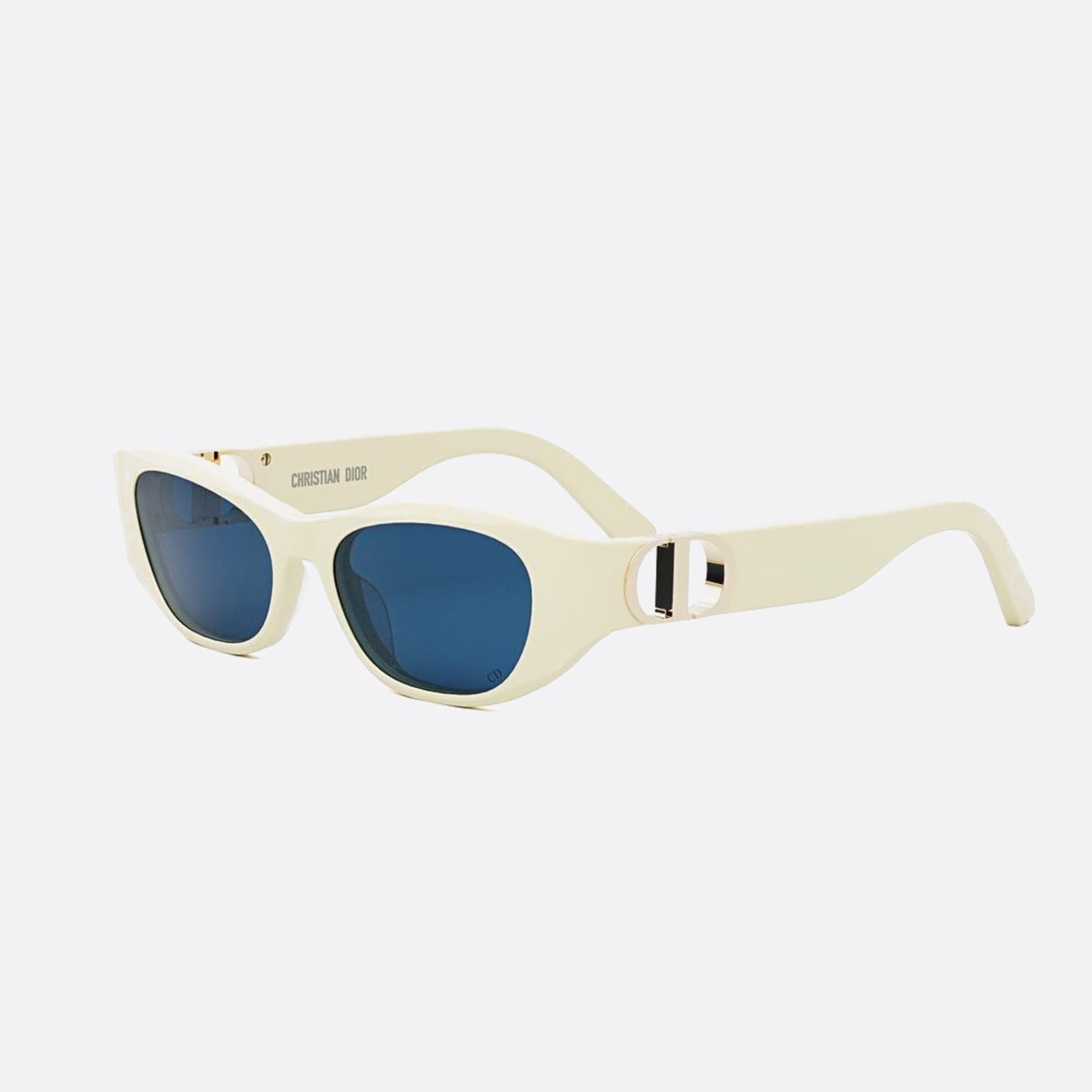 Dior 53mm 30montaigne S9u 95b0 Brown Oval Women Sunglasses - Side View