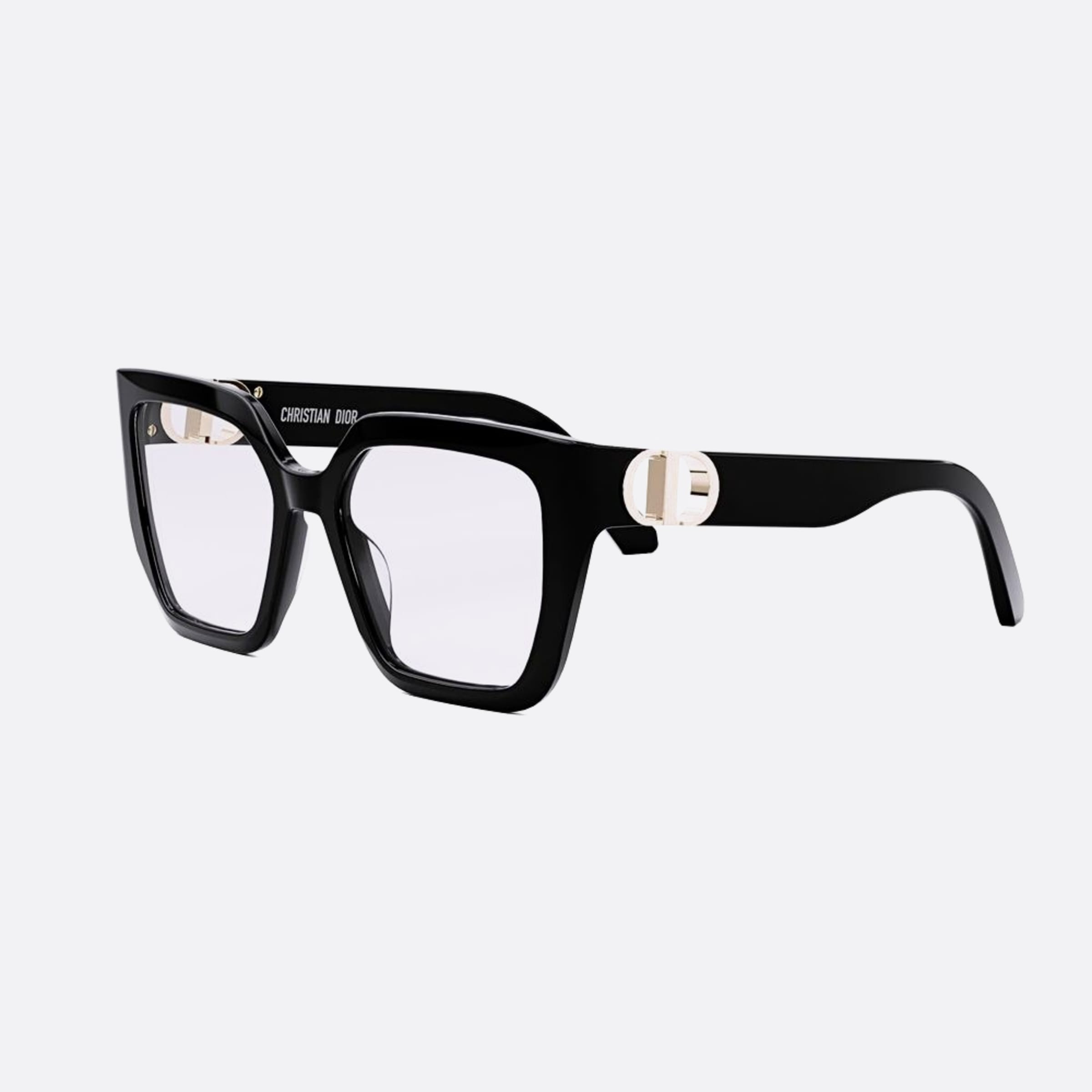 Dior 54mm 30montaigneo S1i Black Squared Women Eyeglasses - Side View
