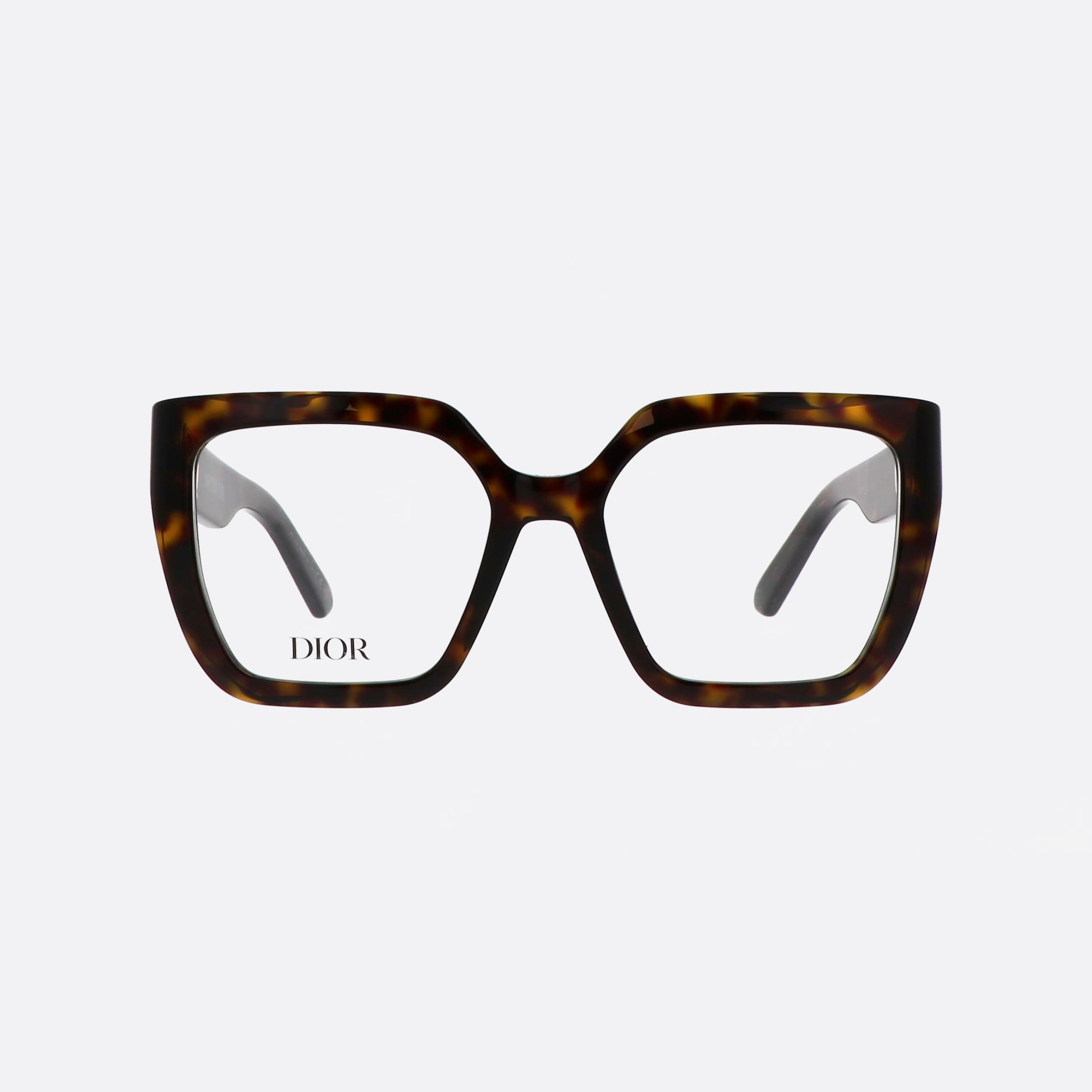 Dior 54mm 30montaigneo S1i Havana Squared Women Eyeglasses - Side View