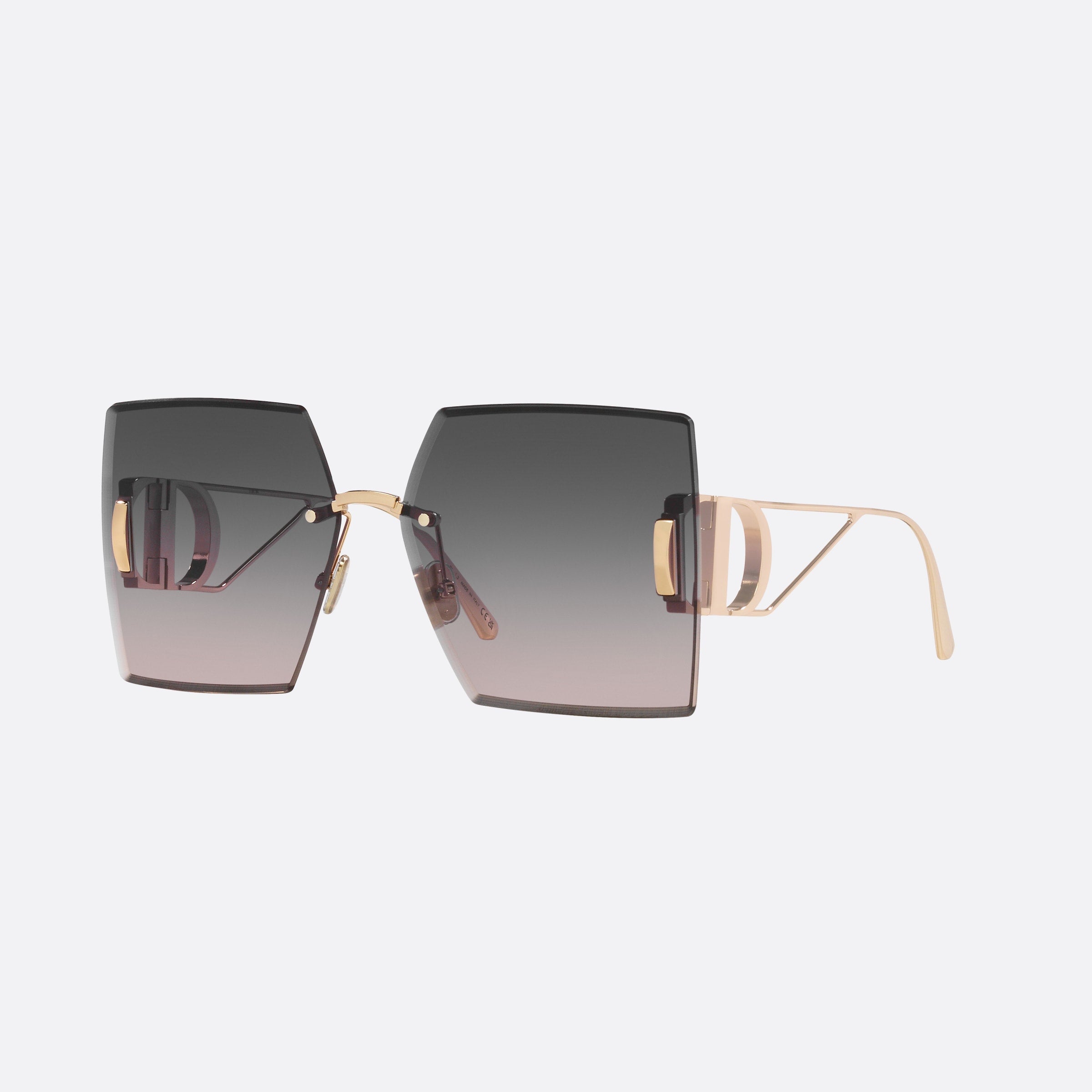 Dior 64mm 30montaignes7u D0g2 Gold Irregular Women Sunglasses - Main View