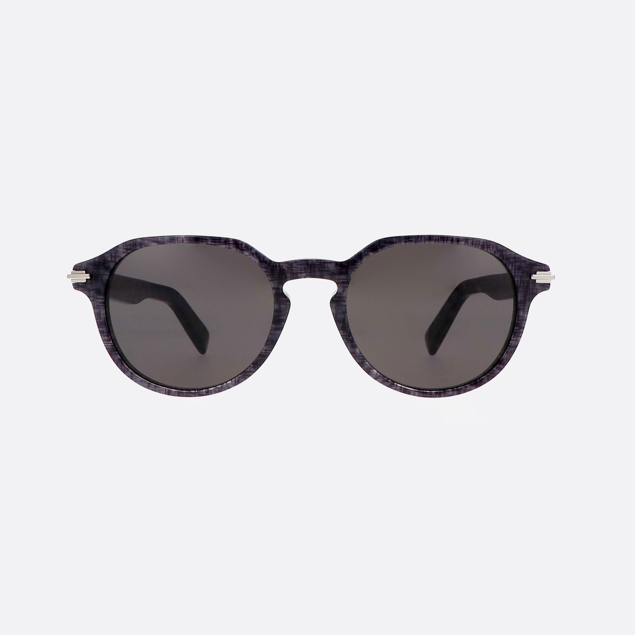 Dior 51mm Men's Blacksuit R2i 30a0 Blue Sunglasses - Side View