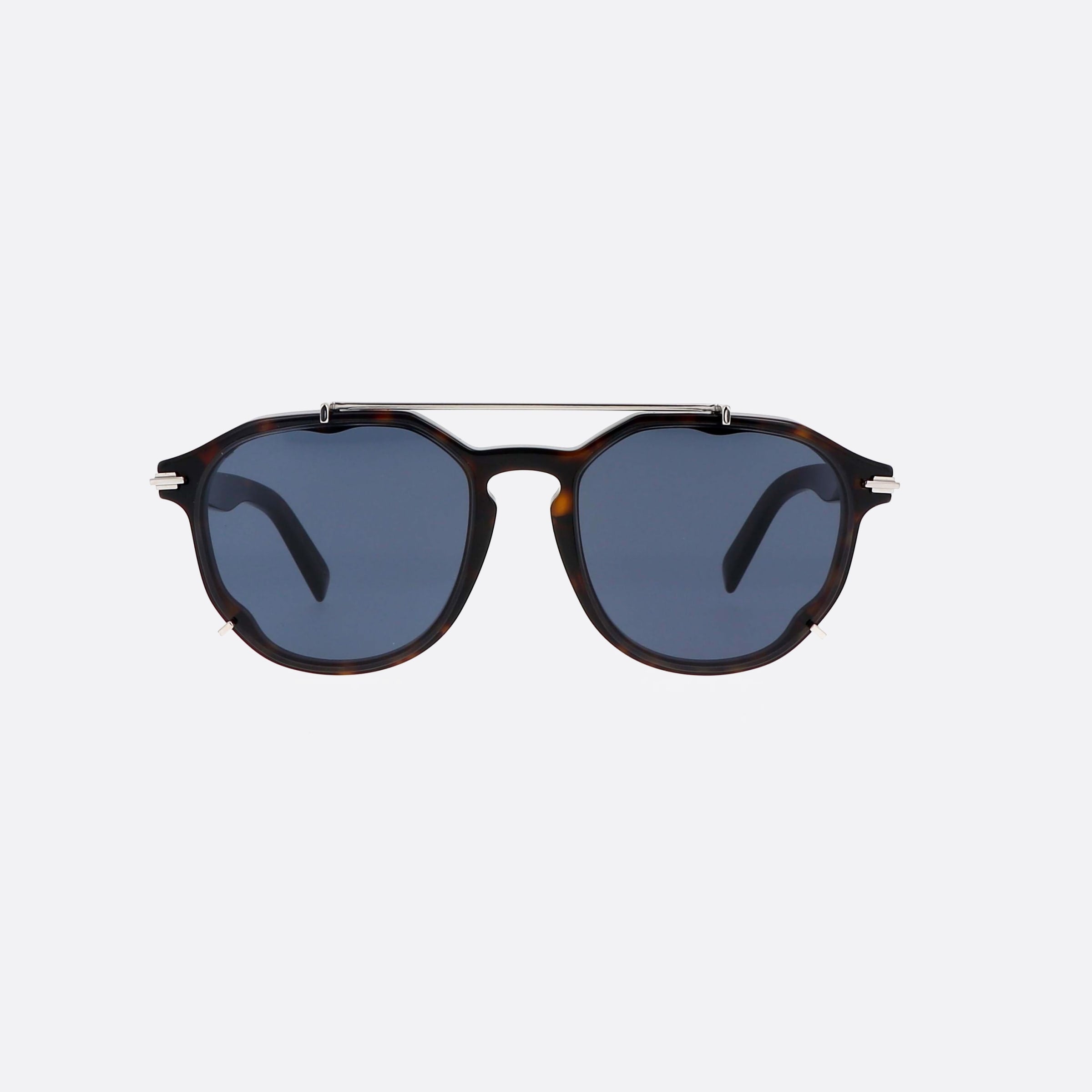 Dior 56mm Blacksuit 20b0 Havana Pantos Men Sunglasses - Side View