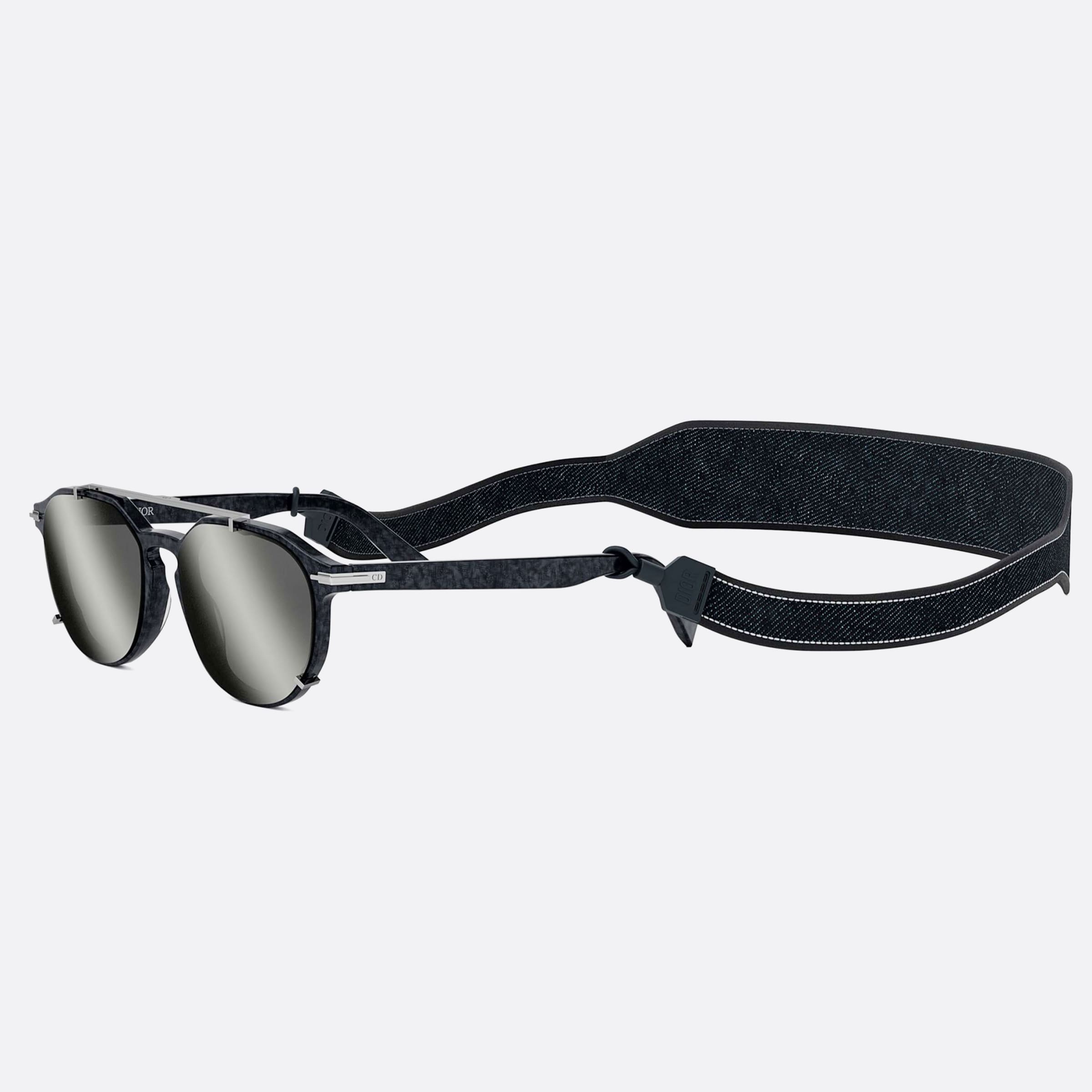 Dior 56mm Blacksuit 30a4 Blue Men Sunglasses - Main View