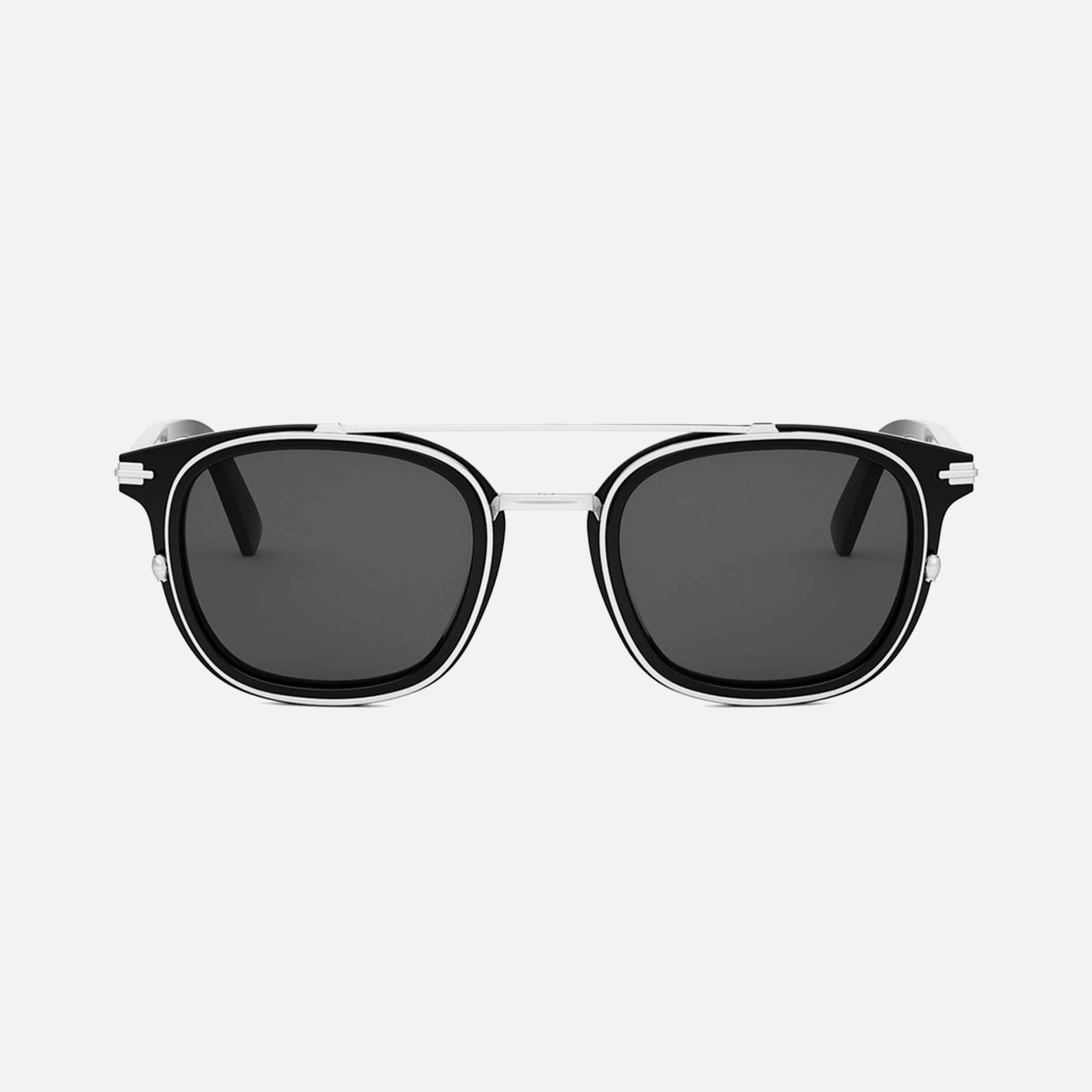 Dior 49mm Blacksuit S14i 13a0 Black Squared Men Sunglasses - Side View