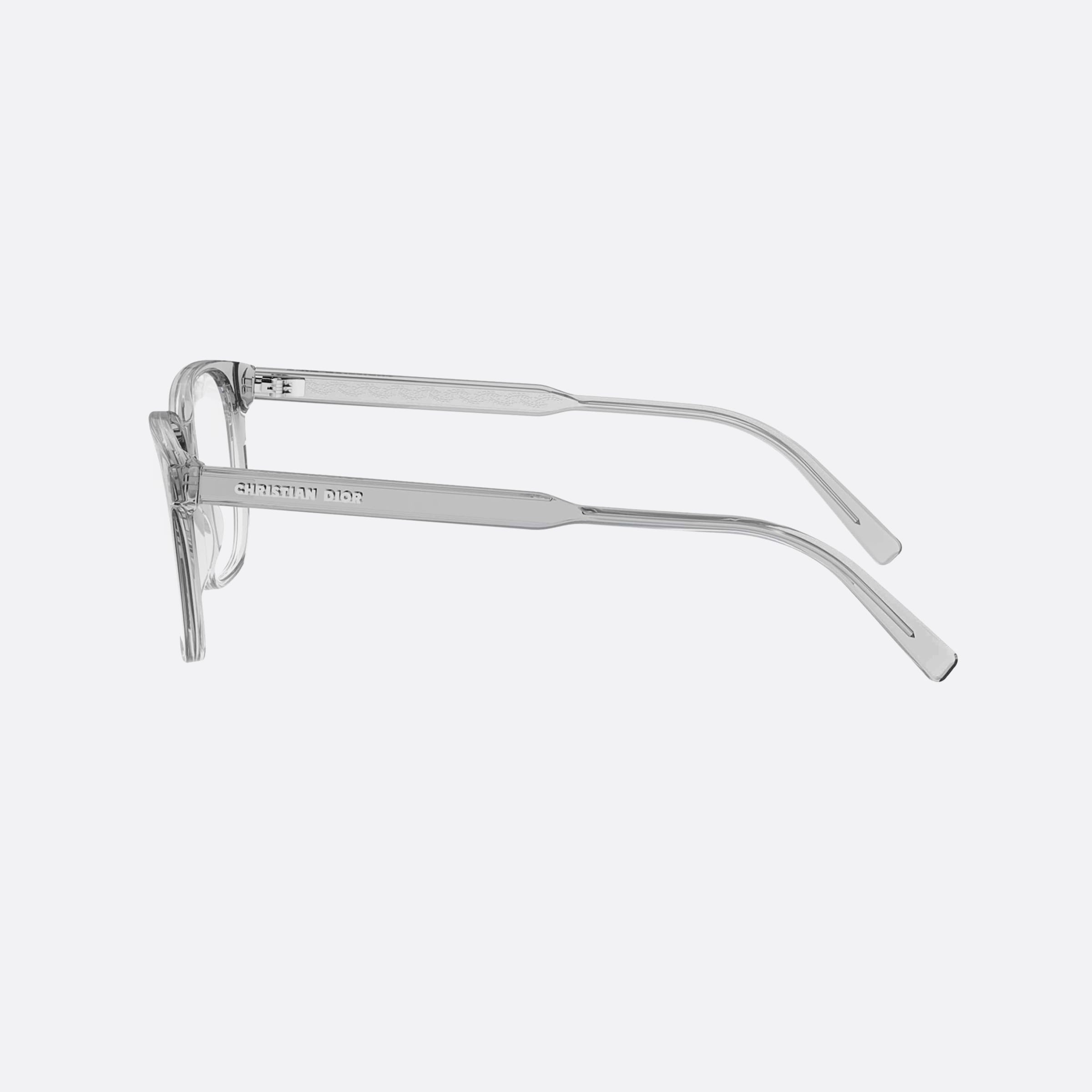 Dior 53mm Botanicao S1i Clear Men Eyeglasses - Detail View