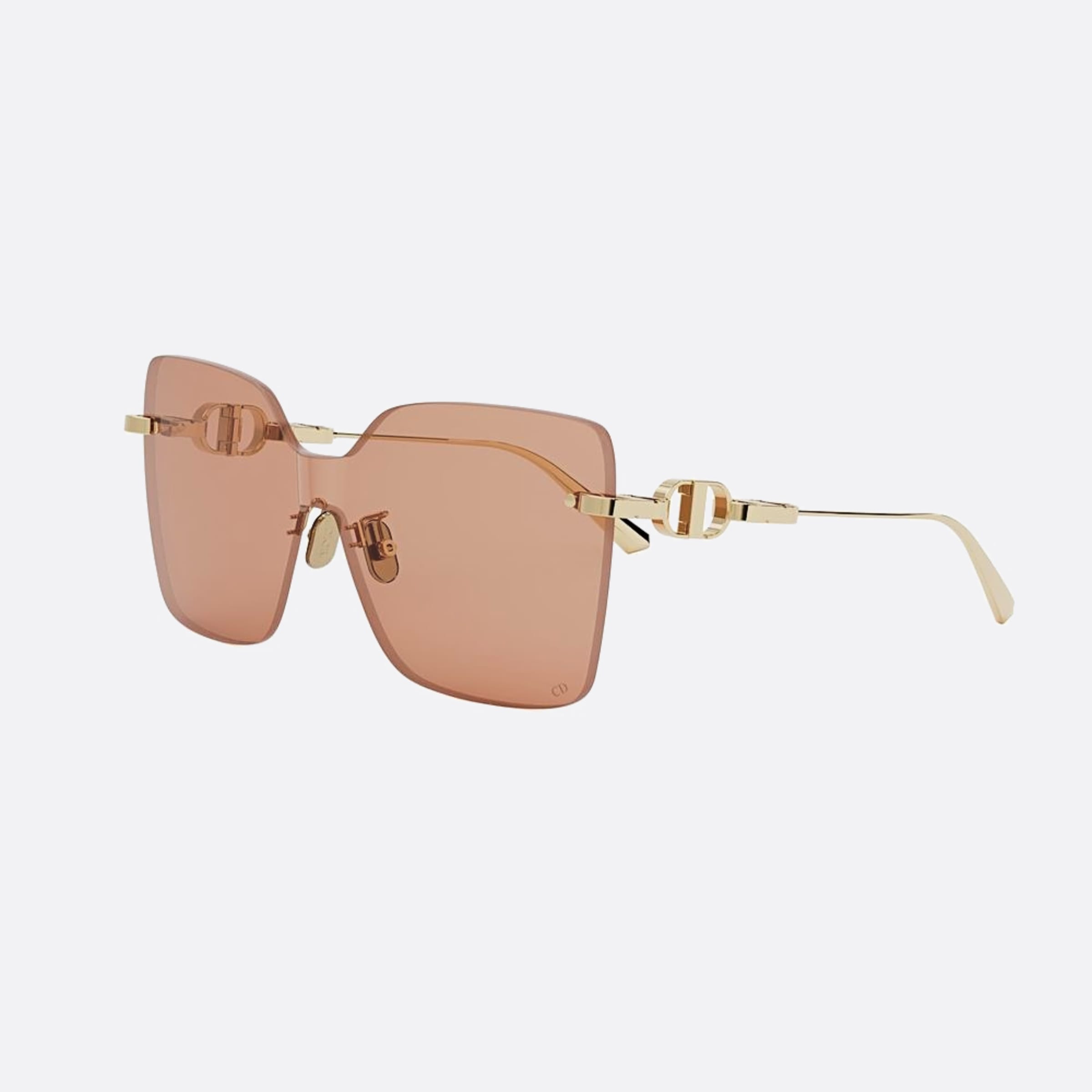 Dior Chain M1u B0l0 Yellow Shield Women Sunglasses - Side View