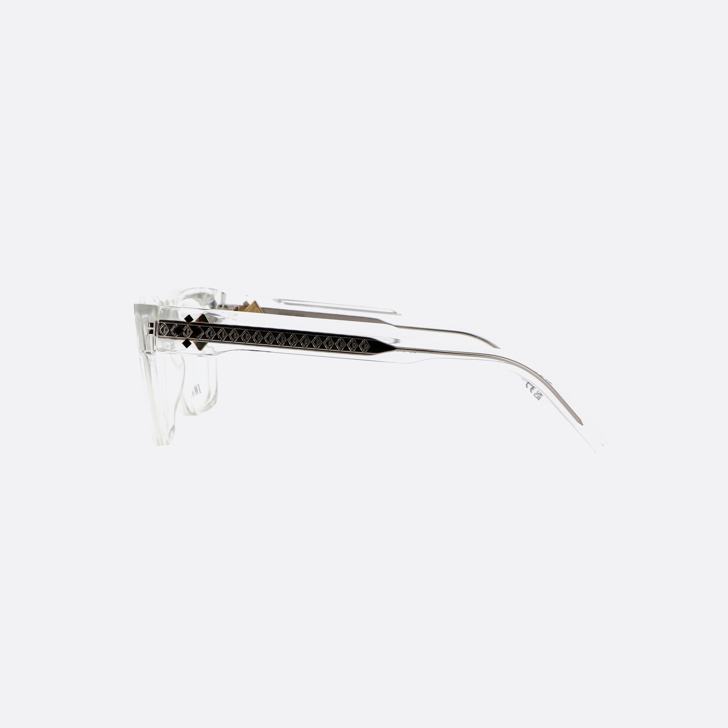 Dior 54mm Diamondo S6i Clear Men Eyeglasses - Detail View