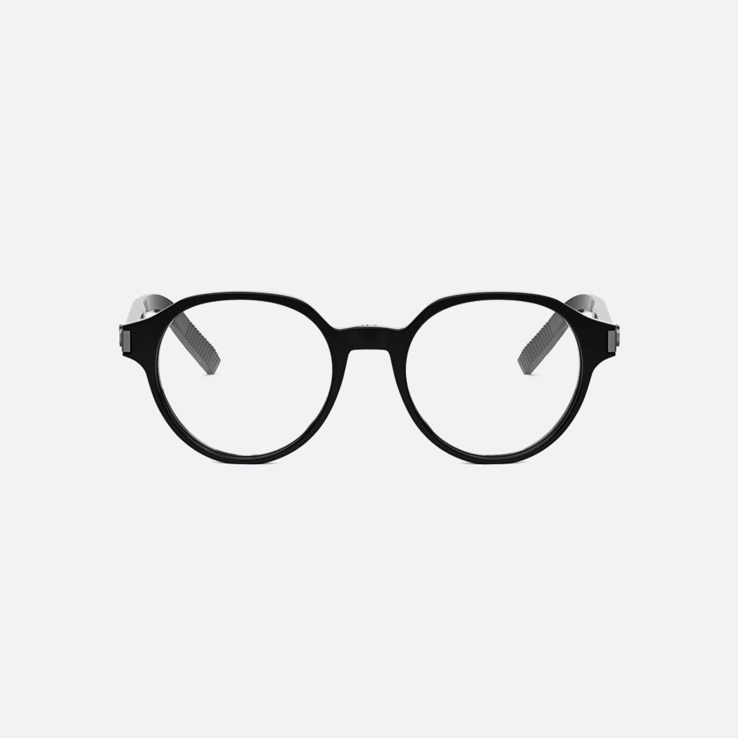 Dior 51mm Icono R1i Black Geometric Men Eyeglasses - Main View