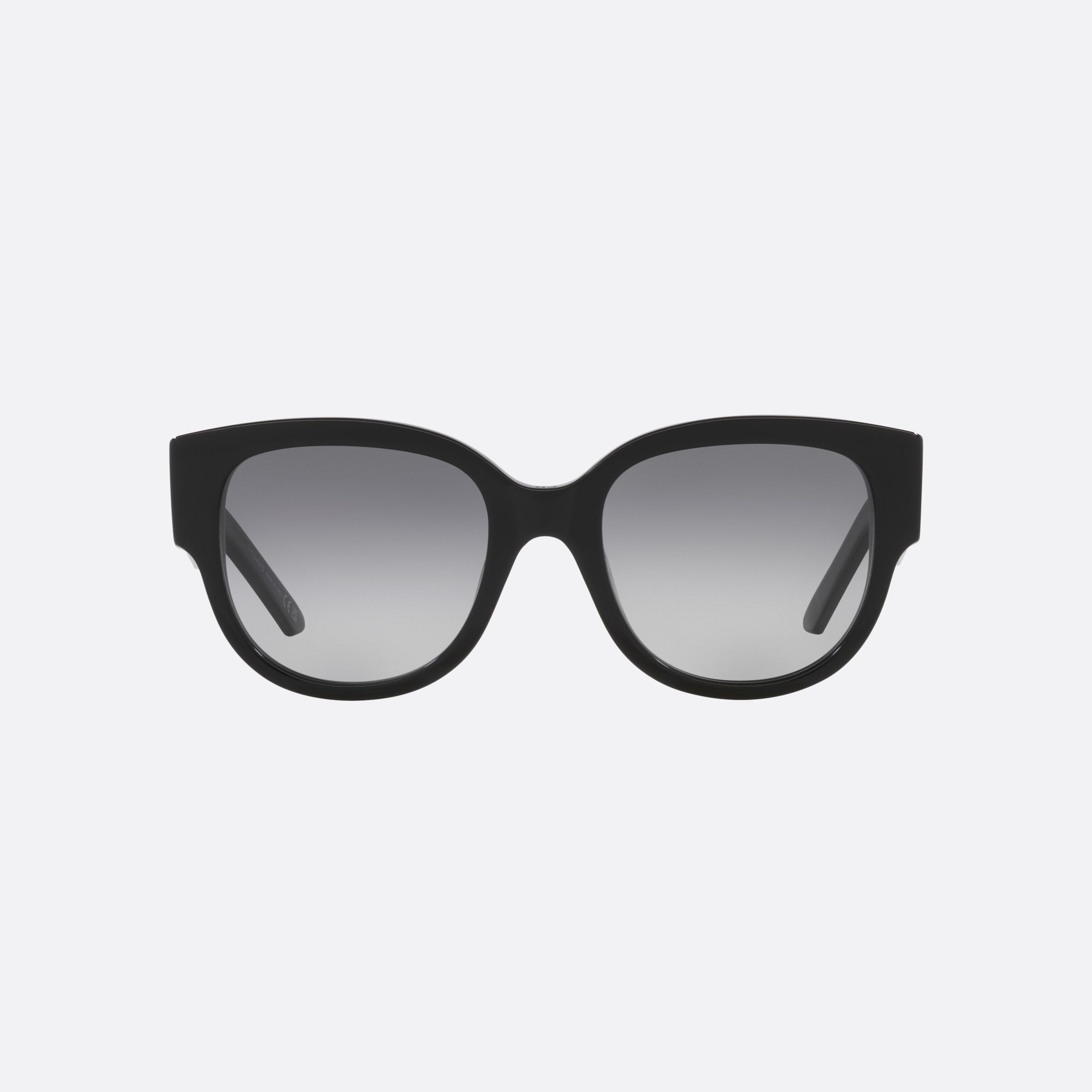 Dior 54mm Cd40021u 10a1 Black Cat Eye Women Sunglasses - Side View
