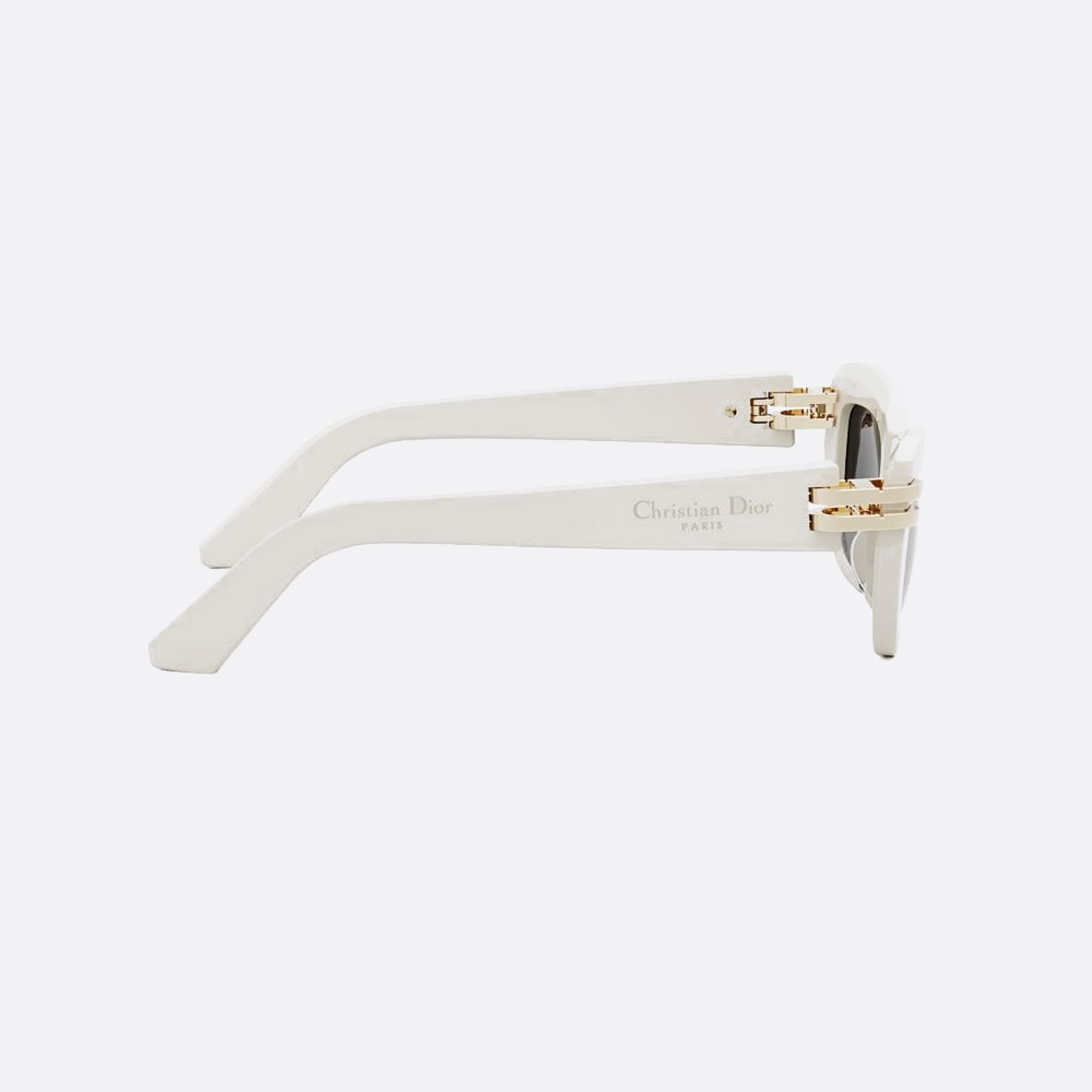 Dior 52mm Cdior B2u 95a0 White Butterfly Women Sunglasses - Additional Angle