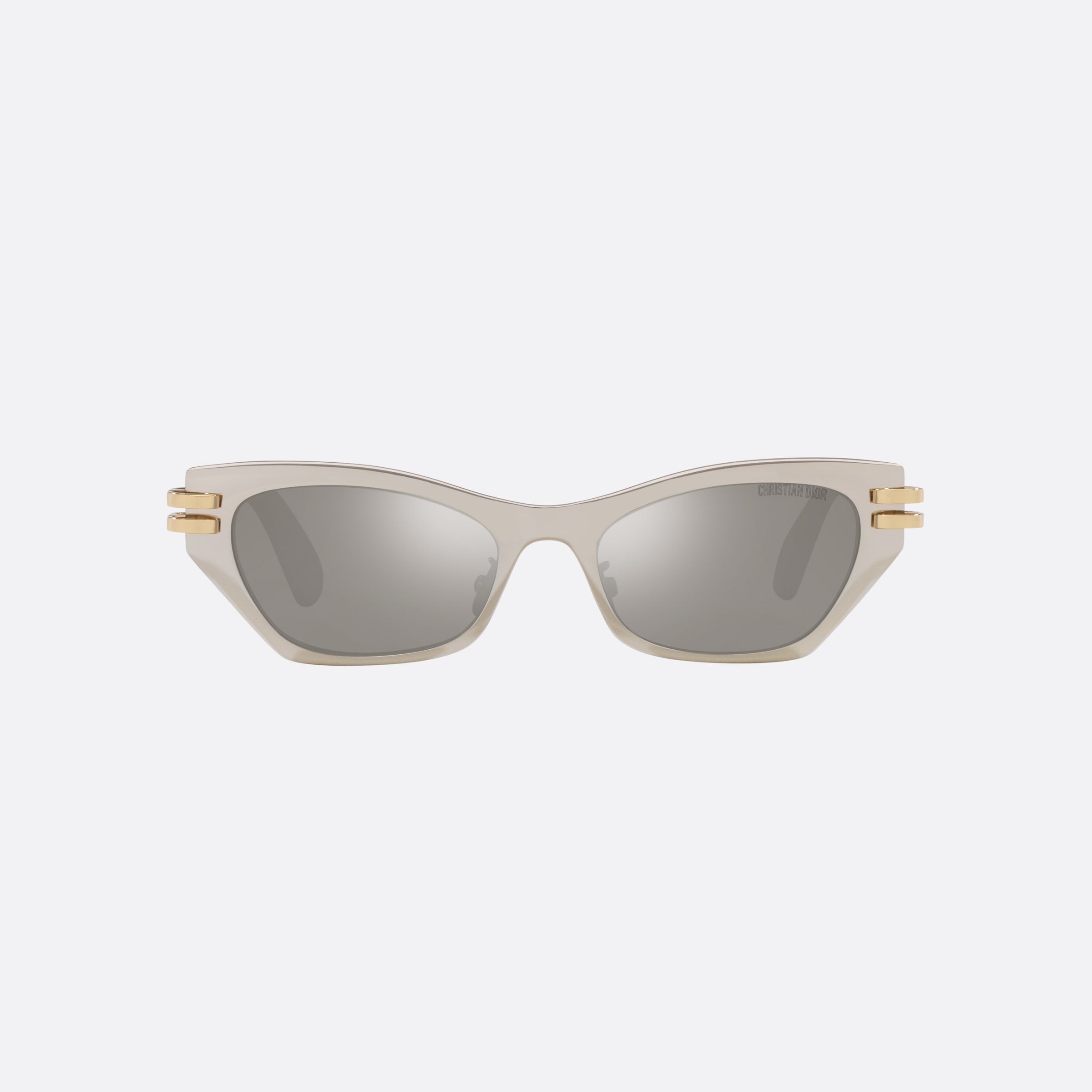 Dior 53mm Cdior B3u Cd40143u Grey Butterfly Women Sunglasses - Side View