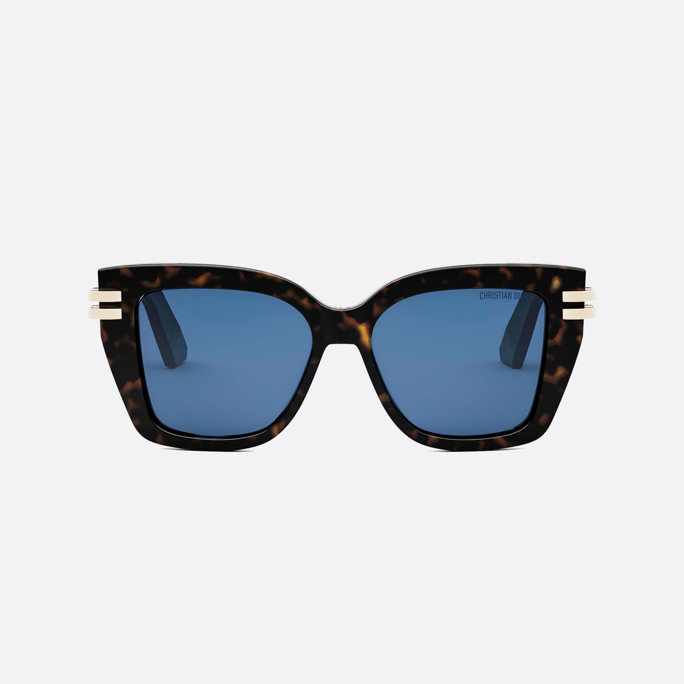 Dior 52mm Cdior S1i 20b0 Havana Squared Women Sunglasses - Side View