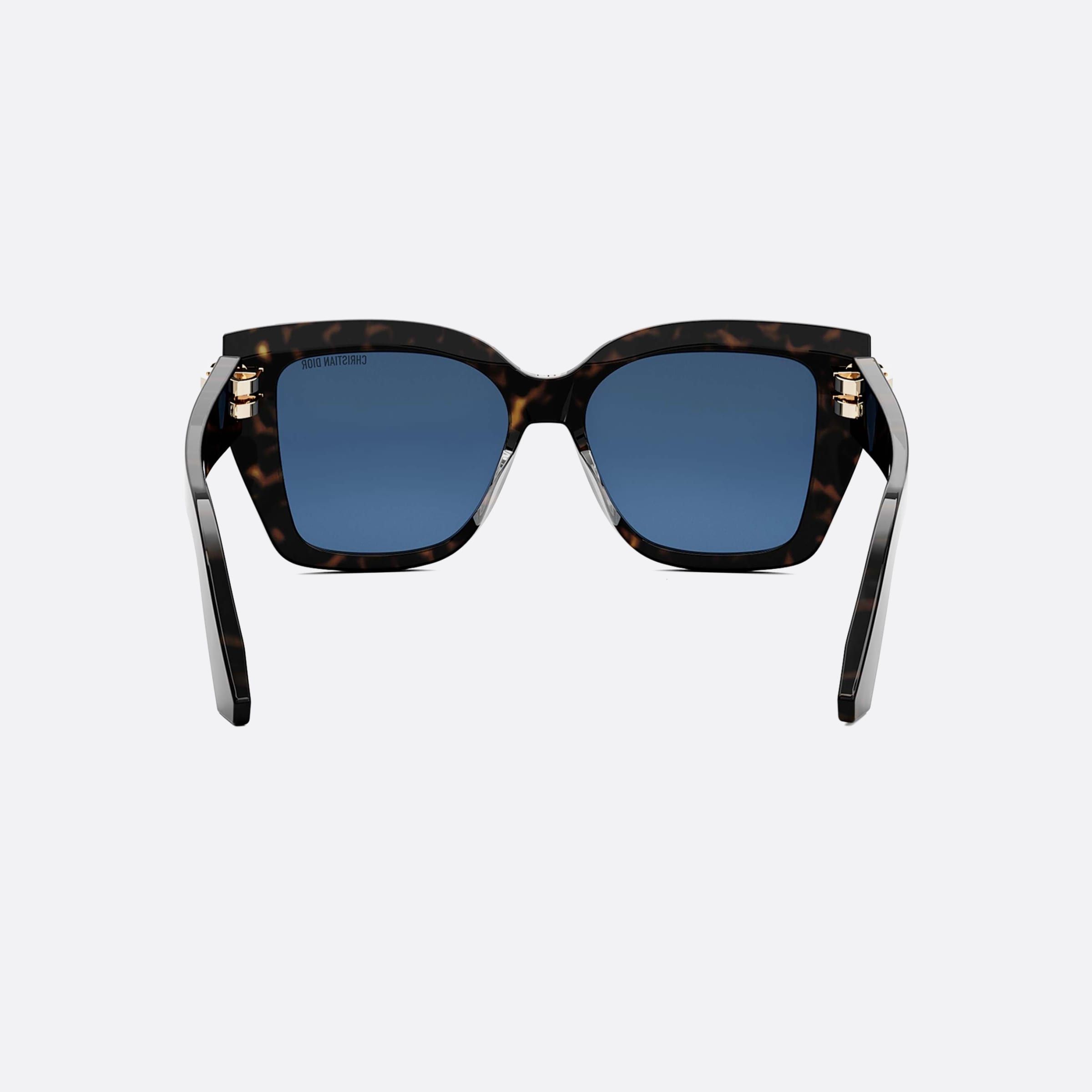 Dior 52mm Cdior S1i 20b0 Havana Squared Women Sunglasses - Additional Angle