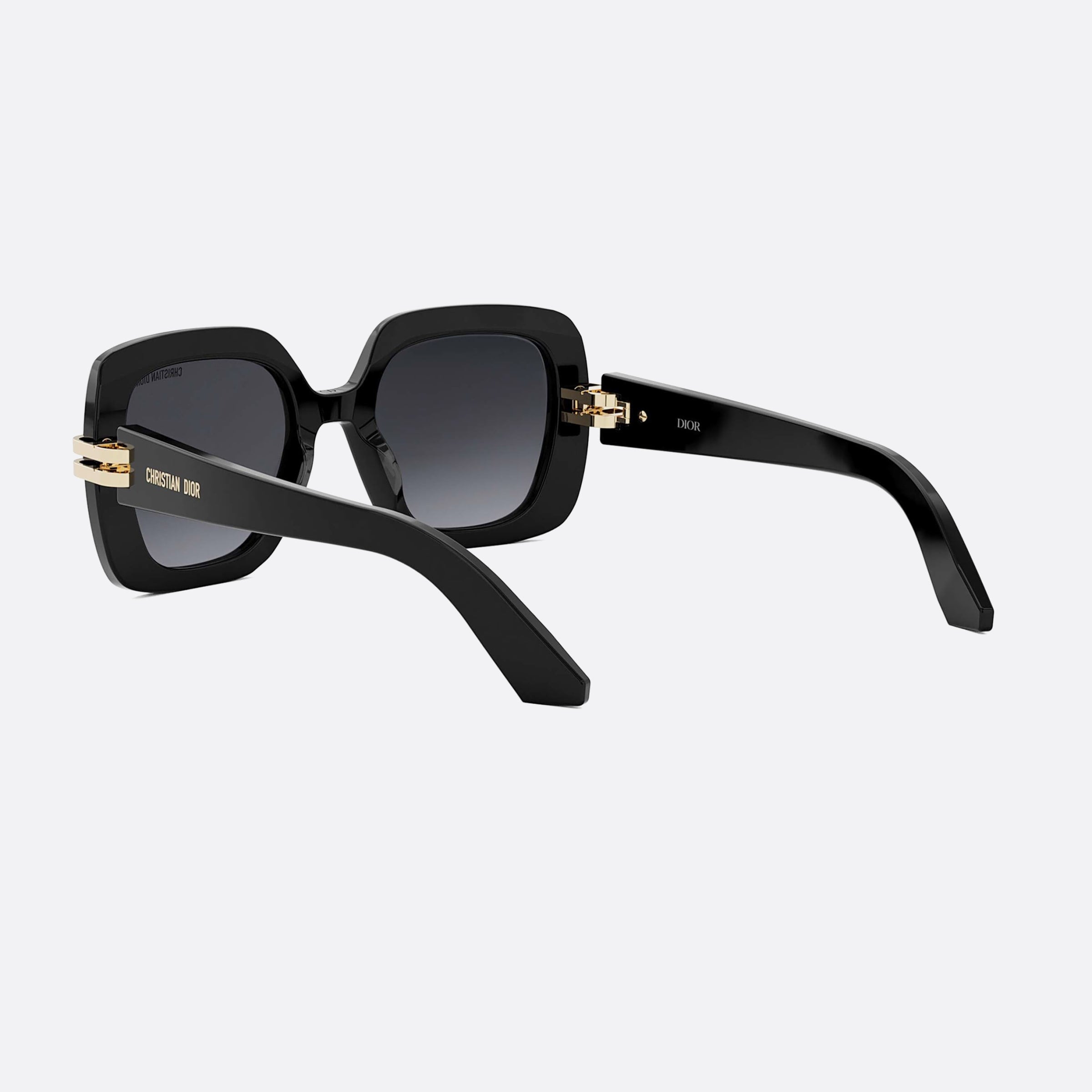 Dior 52mm Women's Cdior S2i 10a1 Black Squared Sunglasses - Lifestyle Shot