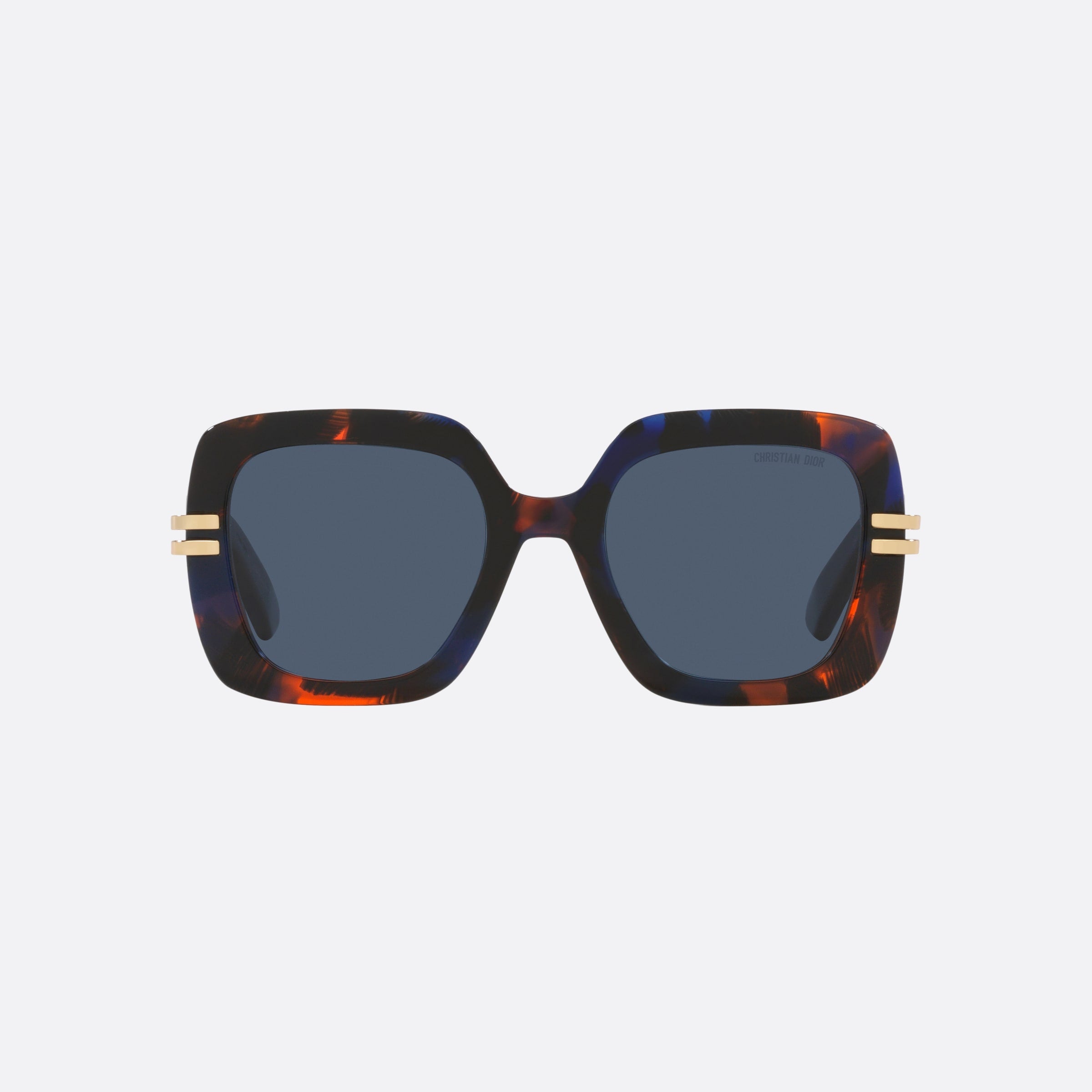 Dior 52mm Cdior S2i Cd40154i 28b0 Tortoise Square Women Sunglasses - Side View