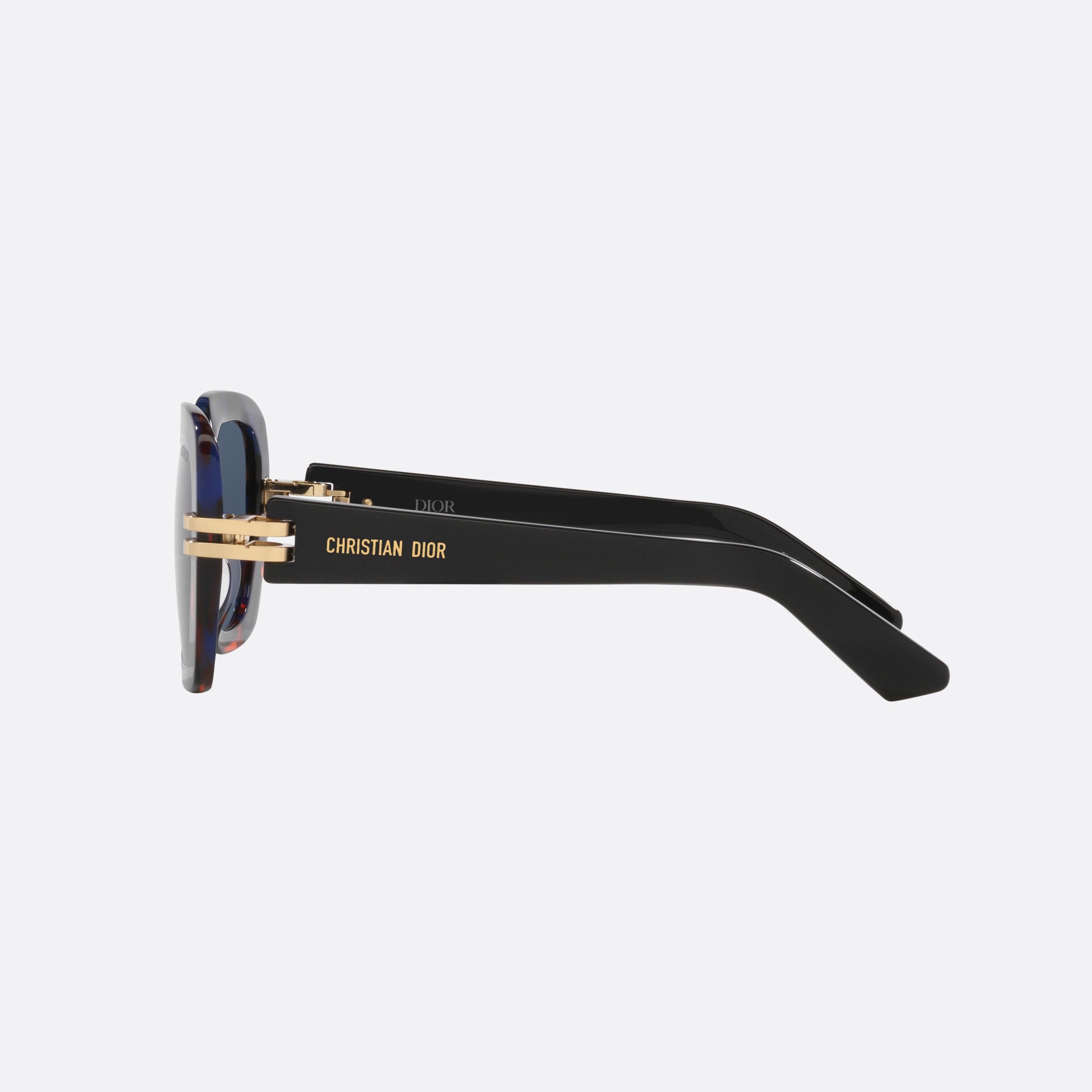 Dior 52mm Cdior S2i Cd40154i 28b0 Tortoise Square Women Sunglasses - Detail View