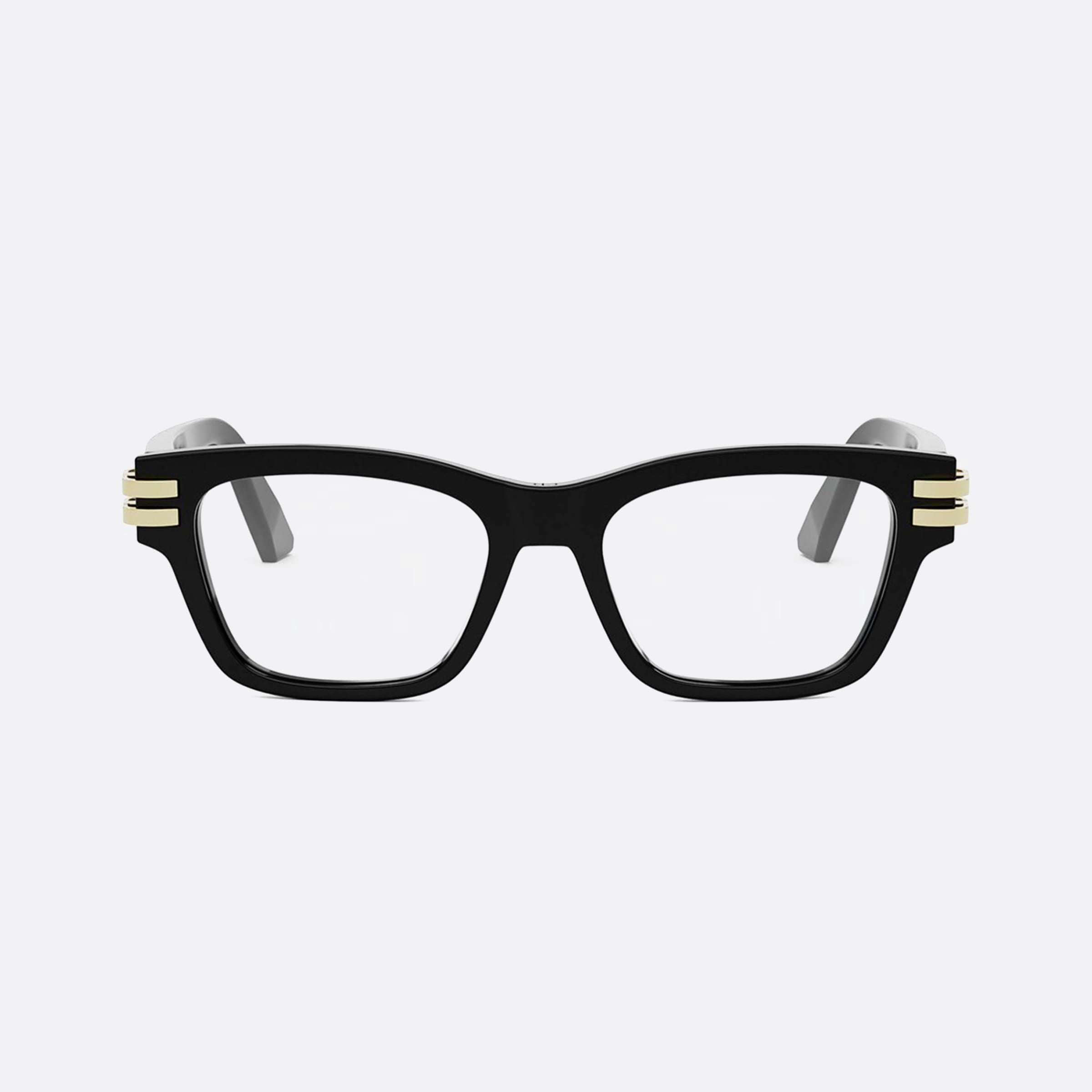 Dior 52mm Cdioro S2i Black Rectangle Women Eyeglasses - Side View