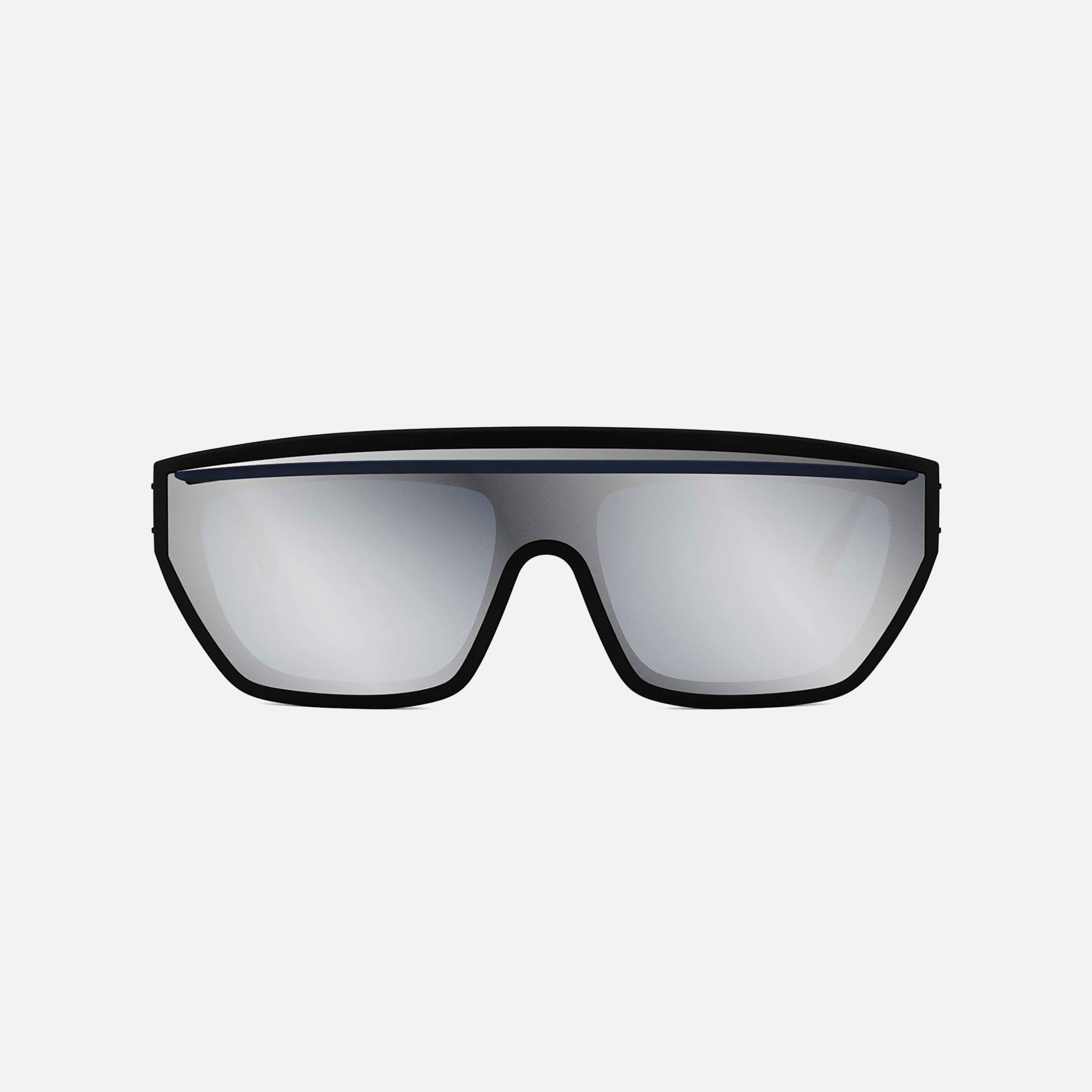 Dior Club 11a6 11a6 Black Shield Women Sunglasses - Side View