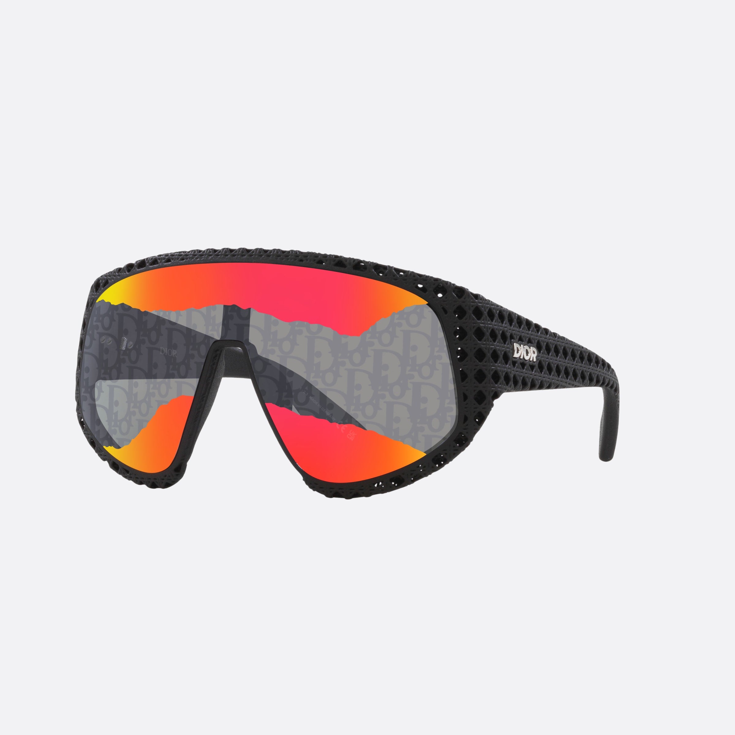 Dior Dior3d M1u Dm40126u 11j8 Black Irregular Men Sunglasses - Main View