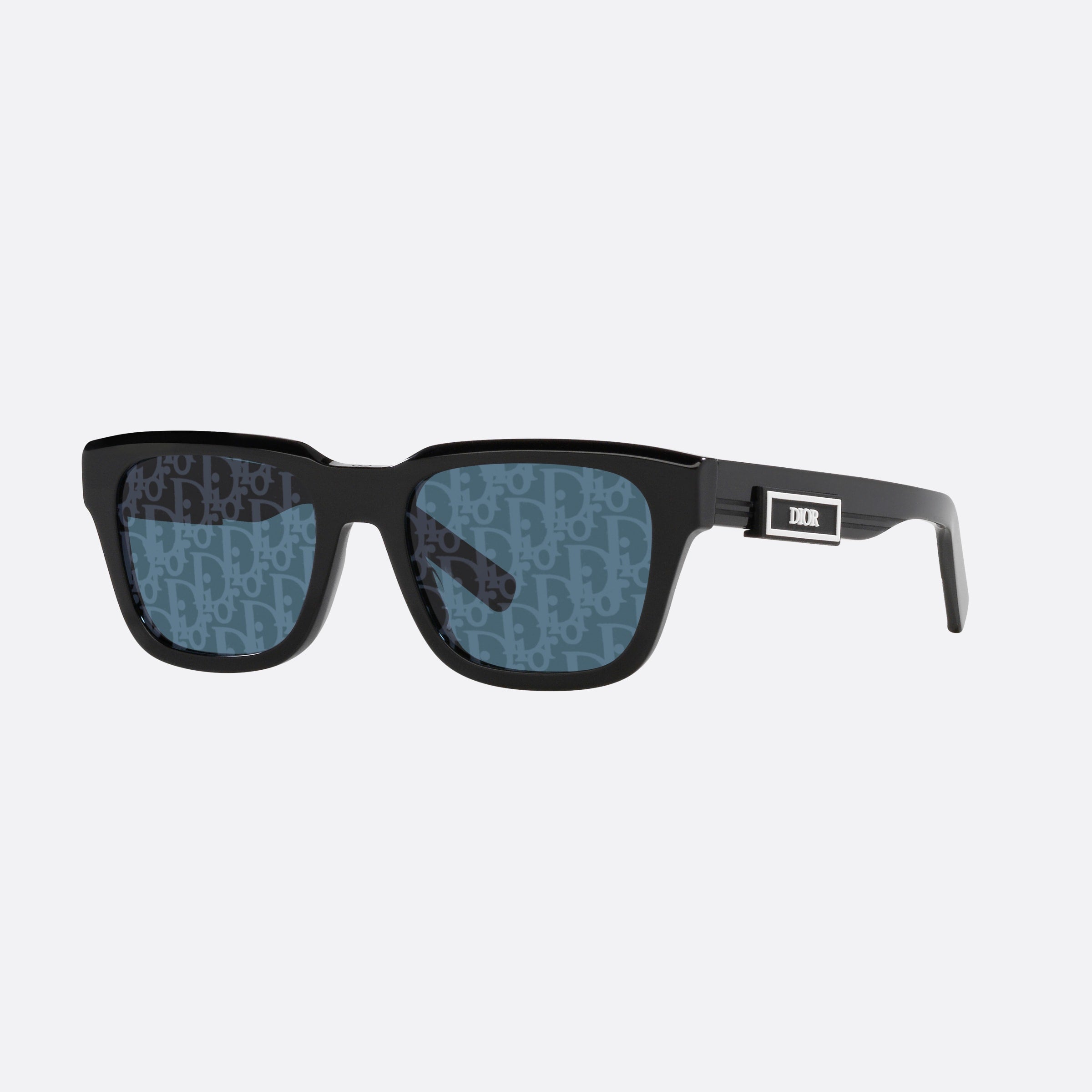 Dior 53mm Diorb23 S1i 10b8 Black Irregular Men Sunglasses - Main View