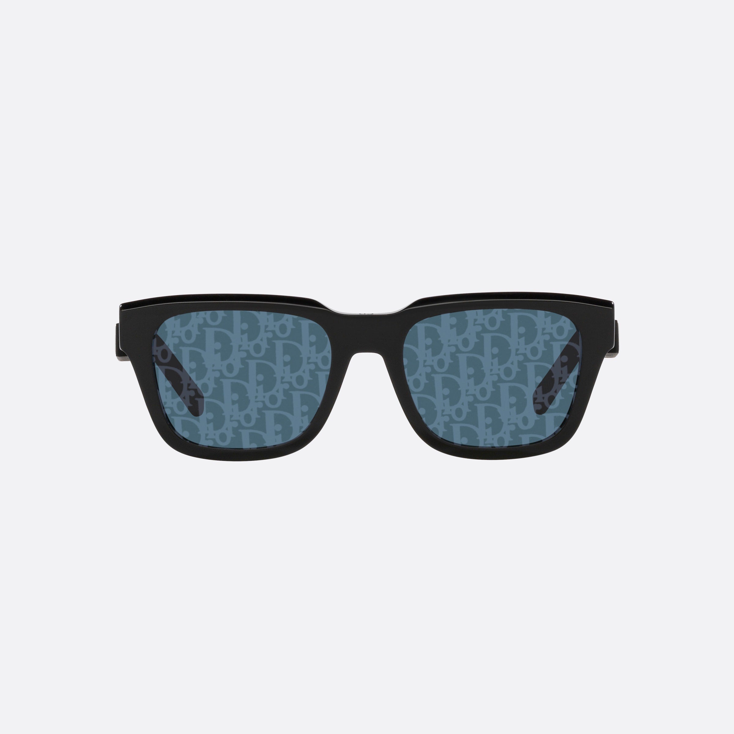 Dior 53mm Diorb23 S1i 10b8 Black Irregular Men Sunglasses - Side View
