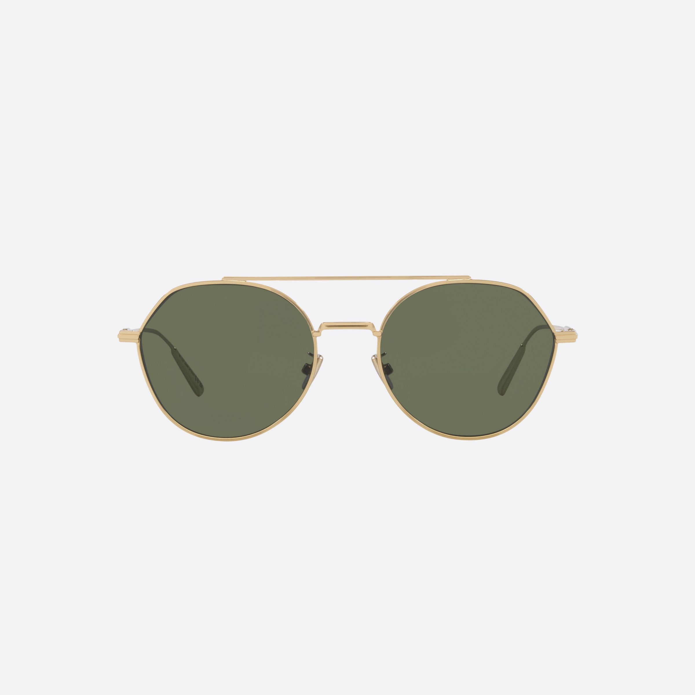 Dior 54mm Diorblacksuit R6u Dm40112u B0c0 Gold Irregular Men Sunglasses - Side View