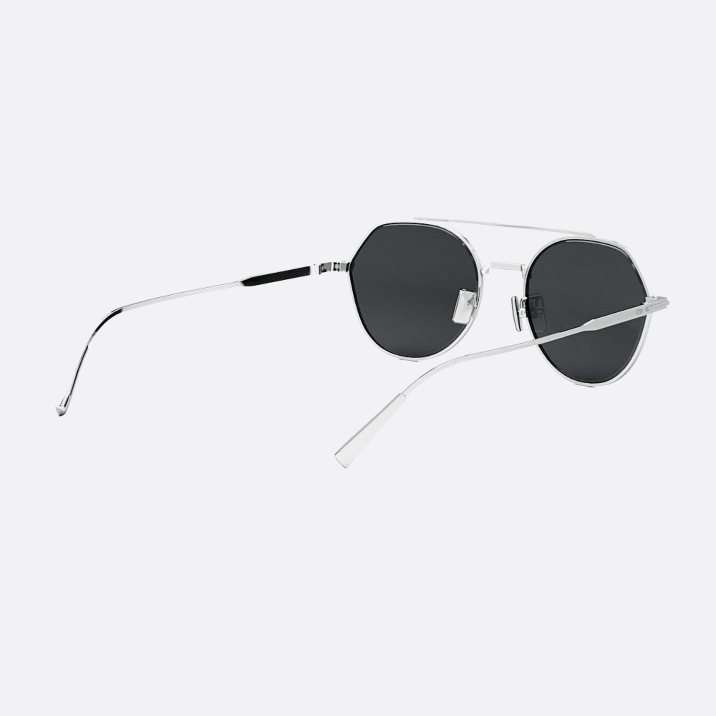 Dior 54mm Diorblacksuit R6u F0a0 Silver Geometric Men Sunglasses - Additional Angle